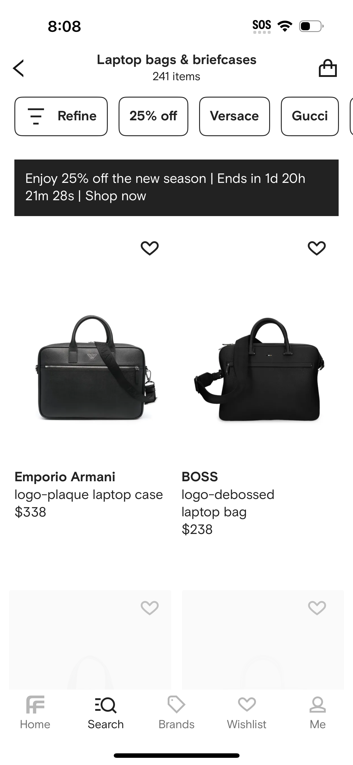 farfetch app screenshot 422