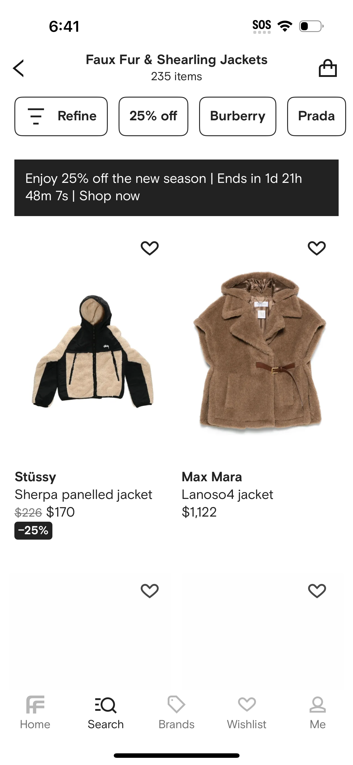 farfetch app screenshot 861