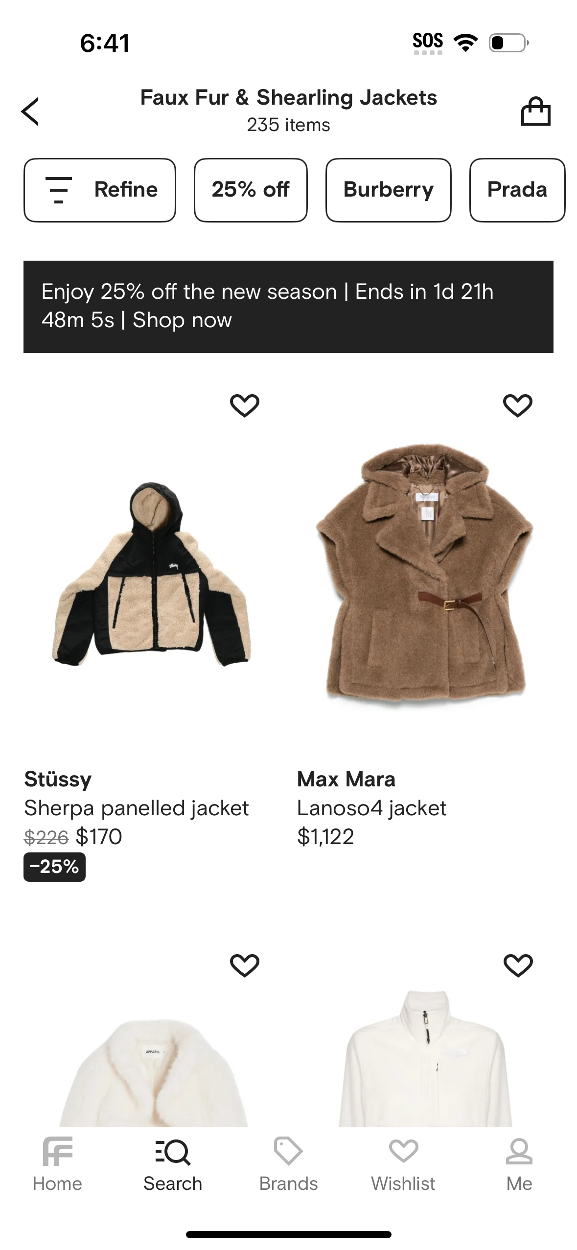 farfetch app screenshot 862