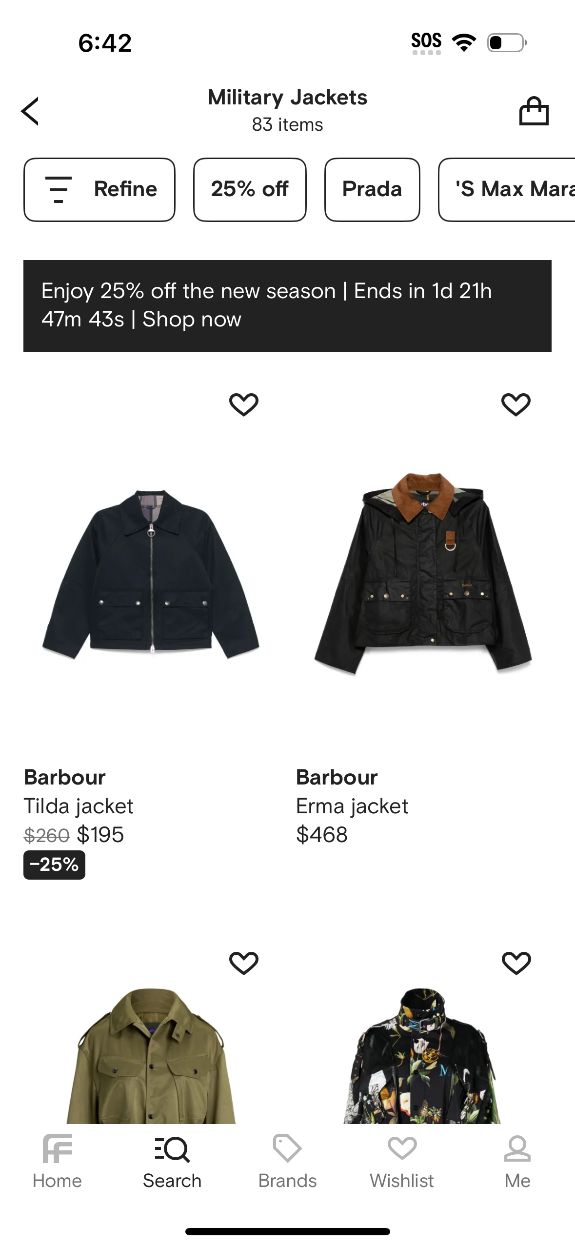 farfetch app screenshot 855