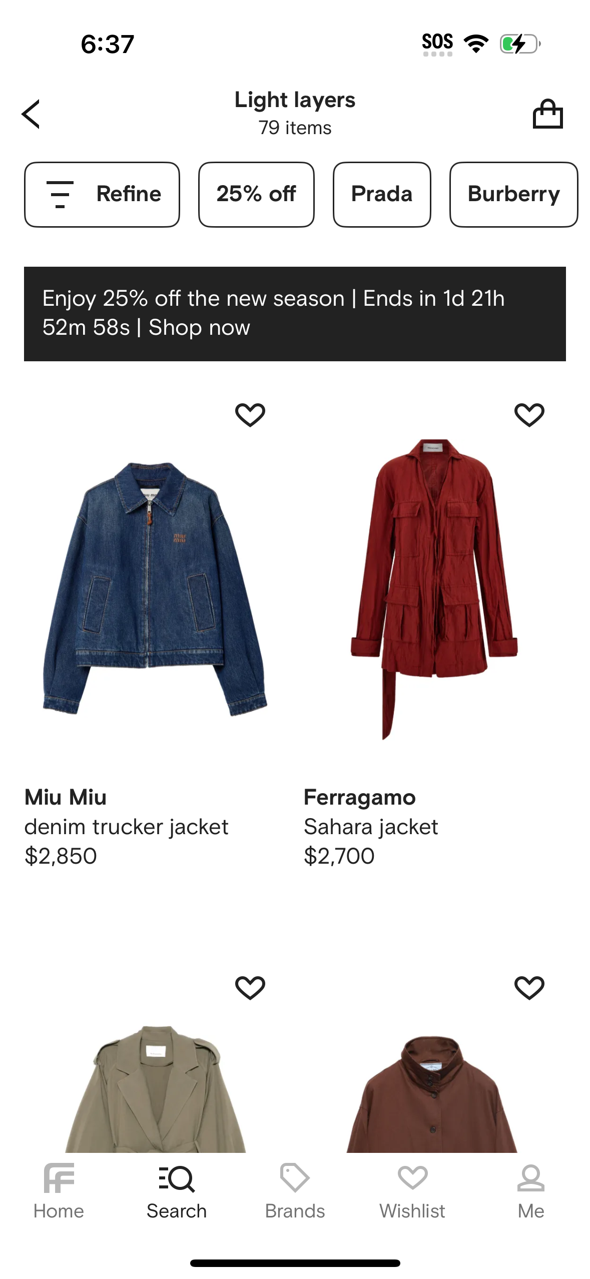 farfetch app screenshot 933