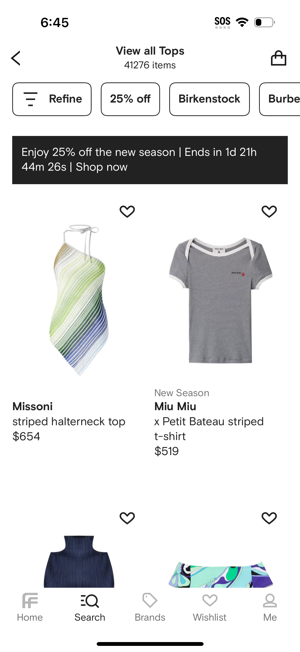 farfetch app screenshot 816