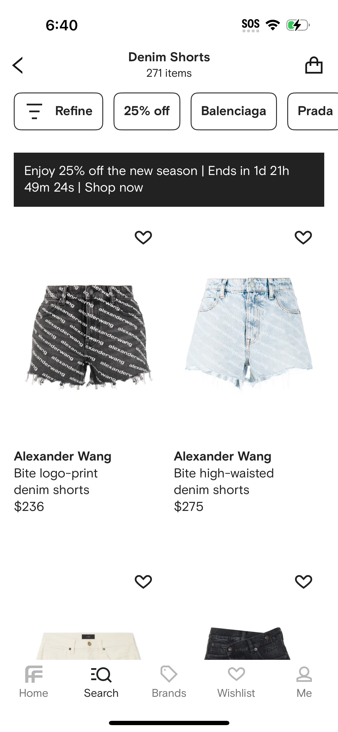 farfetch app screenshot 878