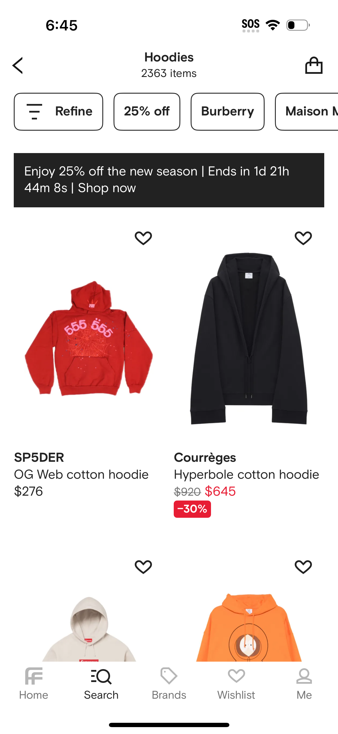 farfetch app screenshot 809