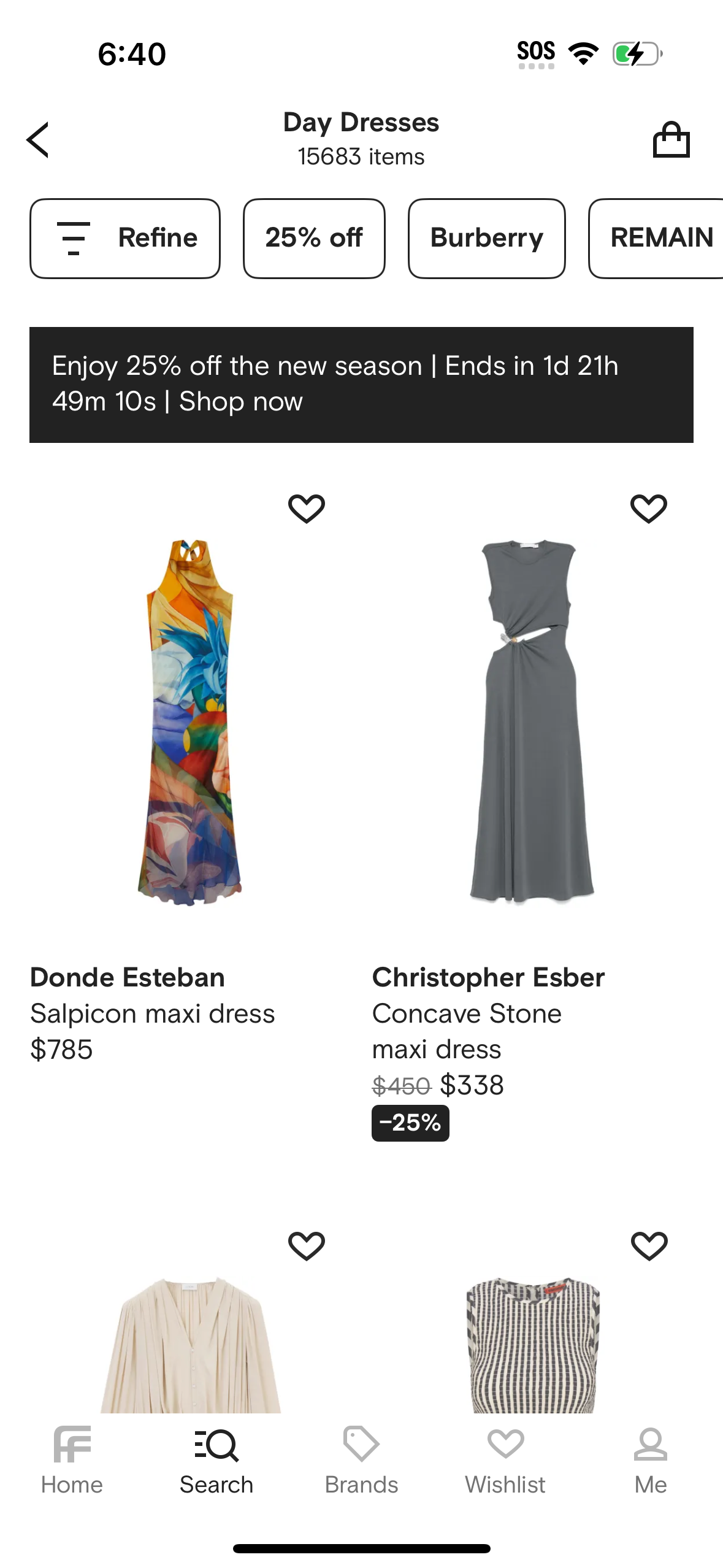 farfetch app screenshot 873