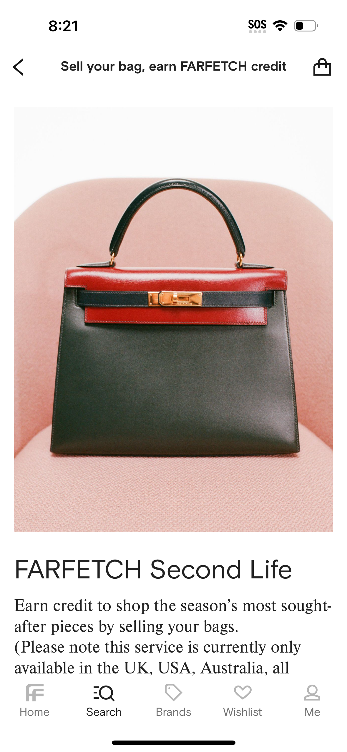 farfetch app screenshot 252