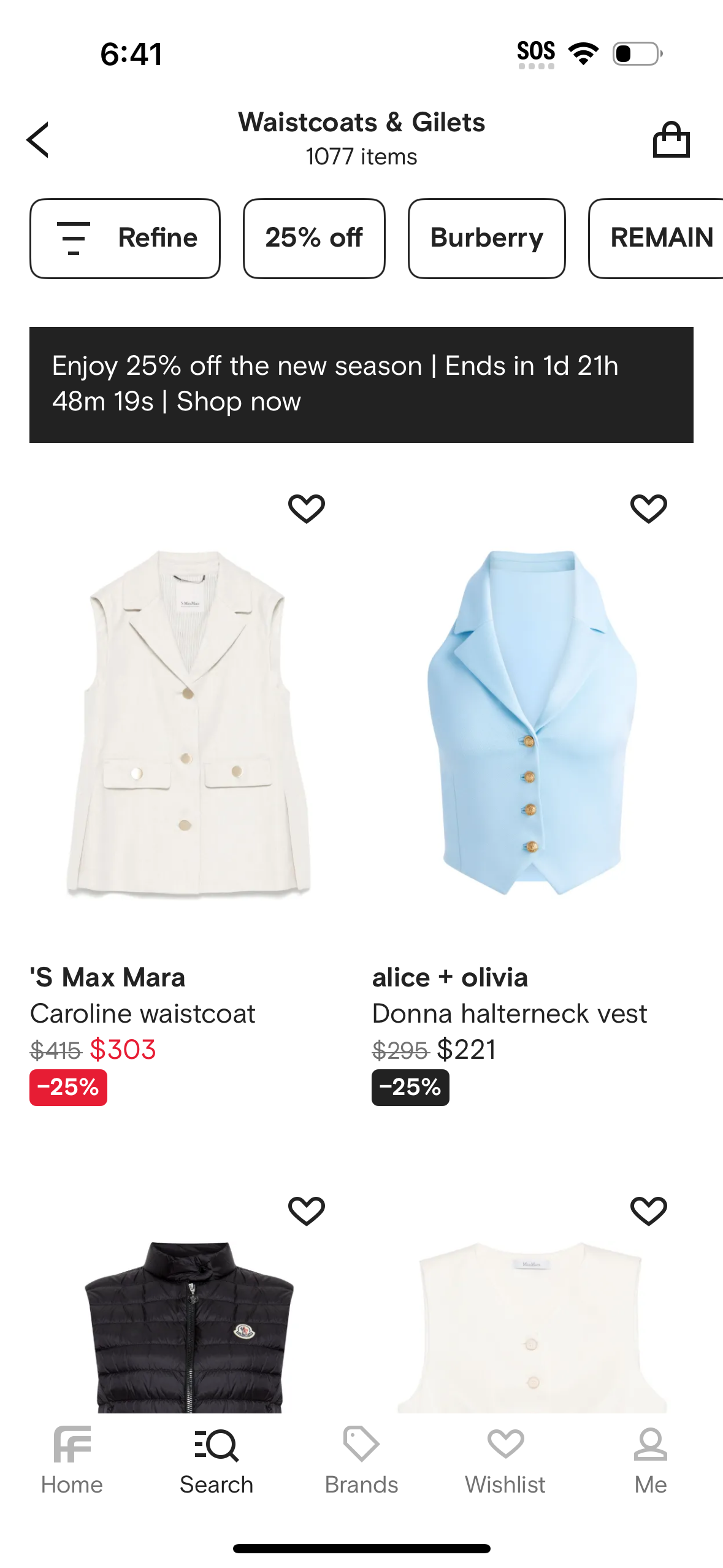 farfetch app screenshot 865