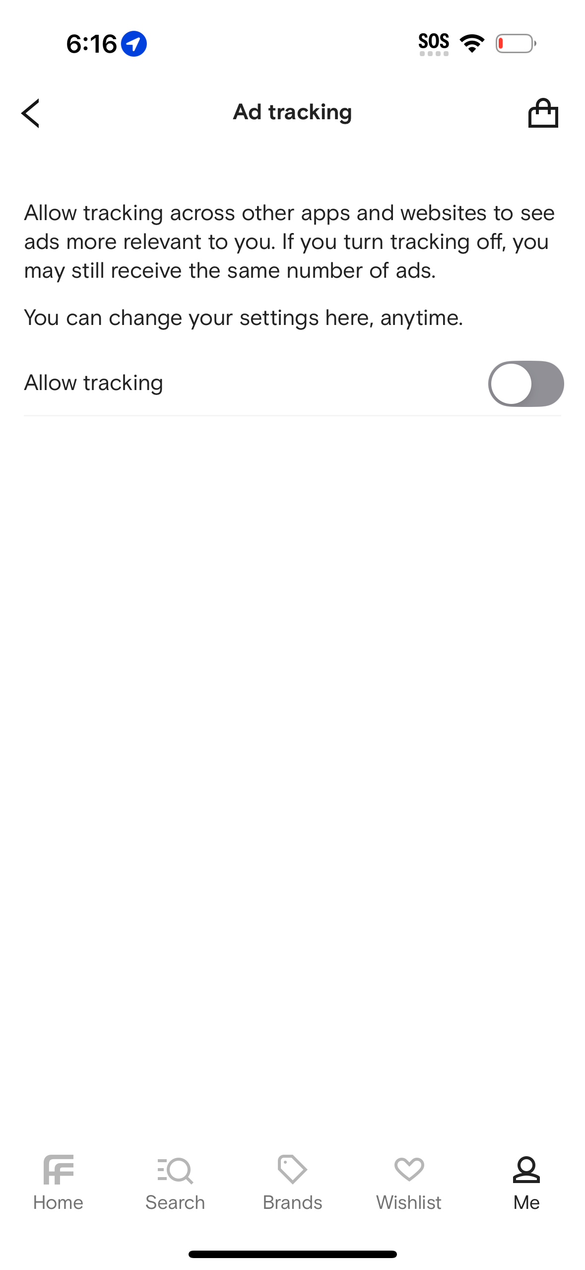 farfetch app screenshot 952