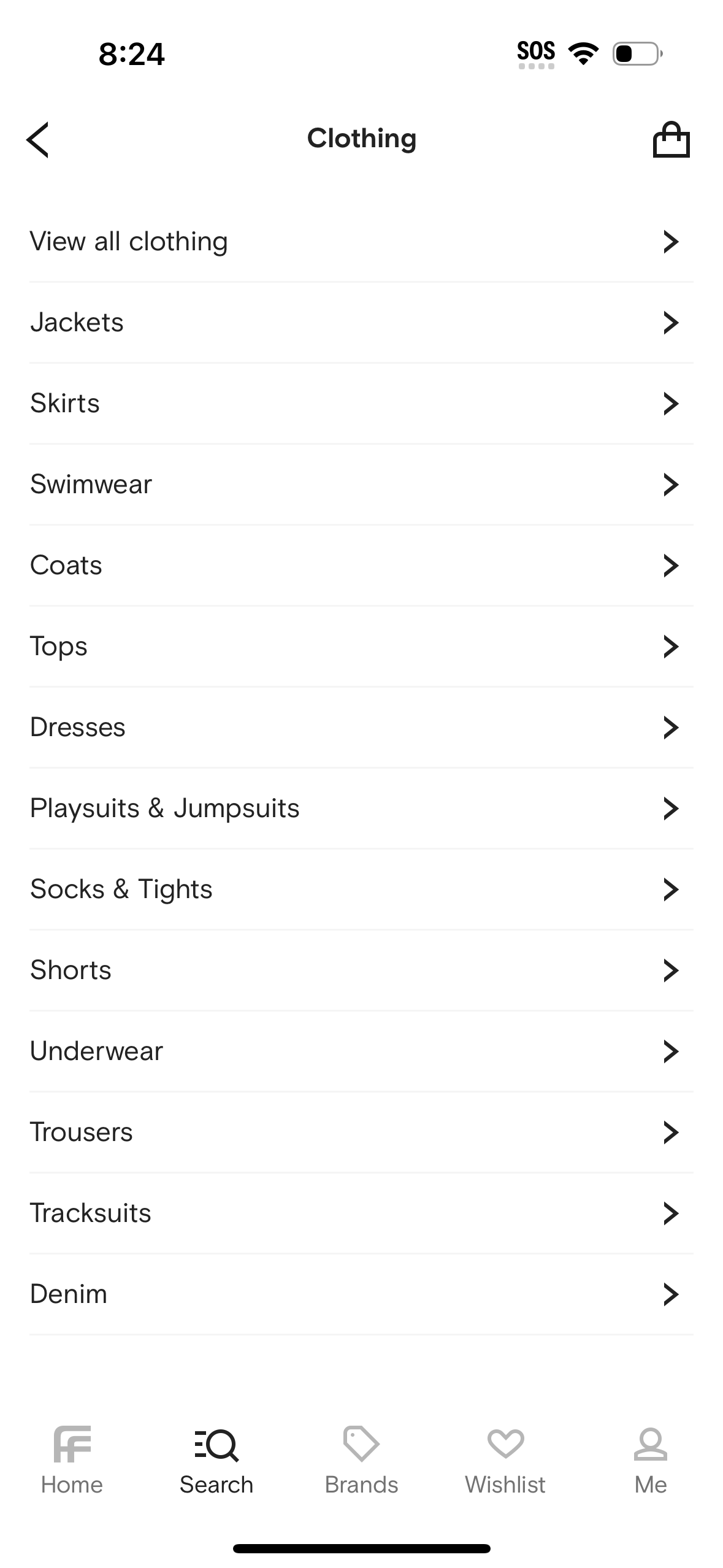 farfetch app screenshot 187