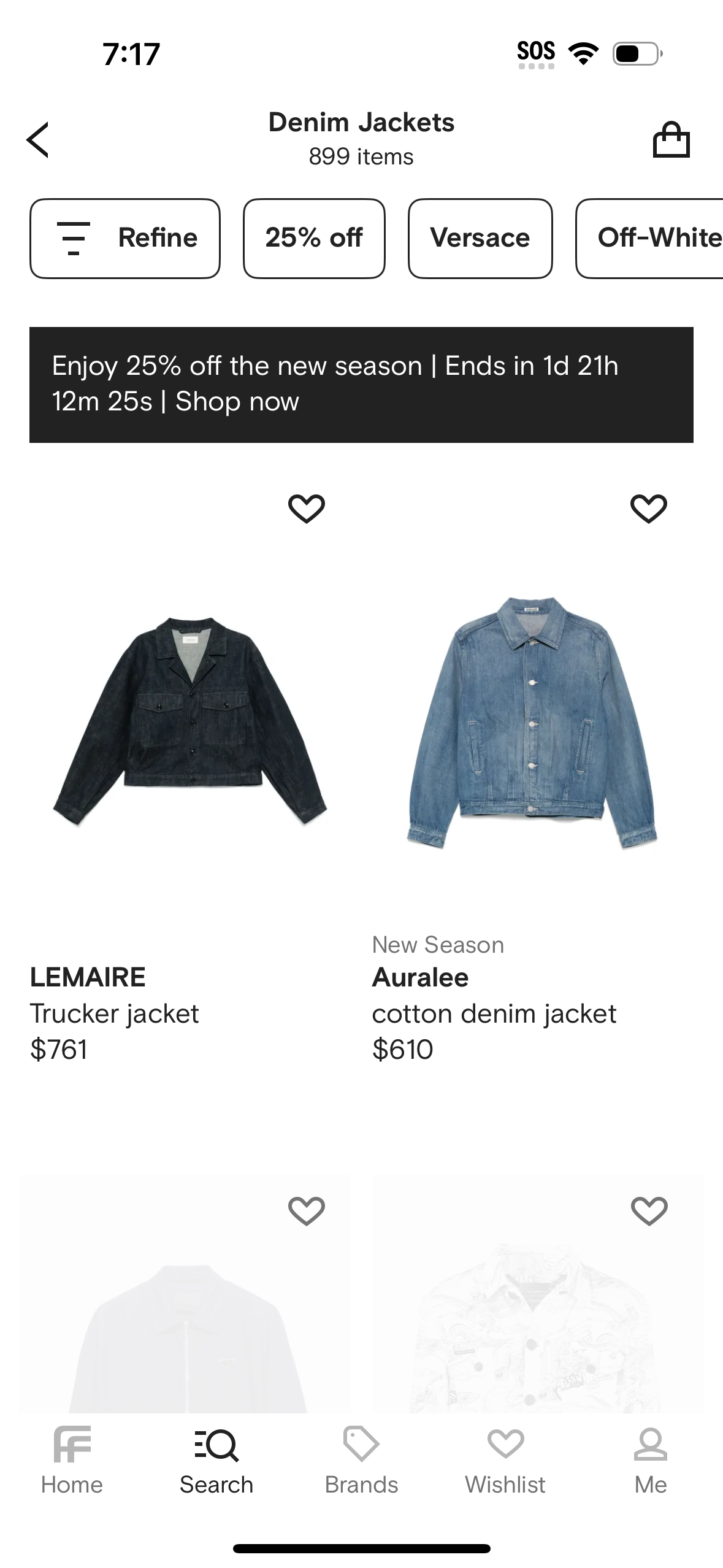 farfetch app screenshot 524