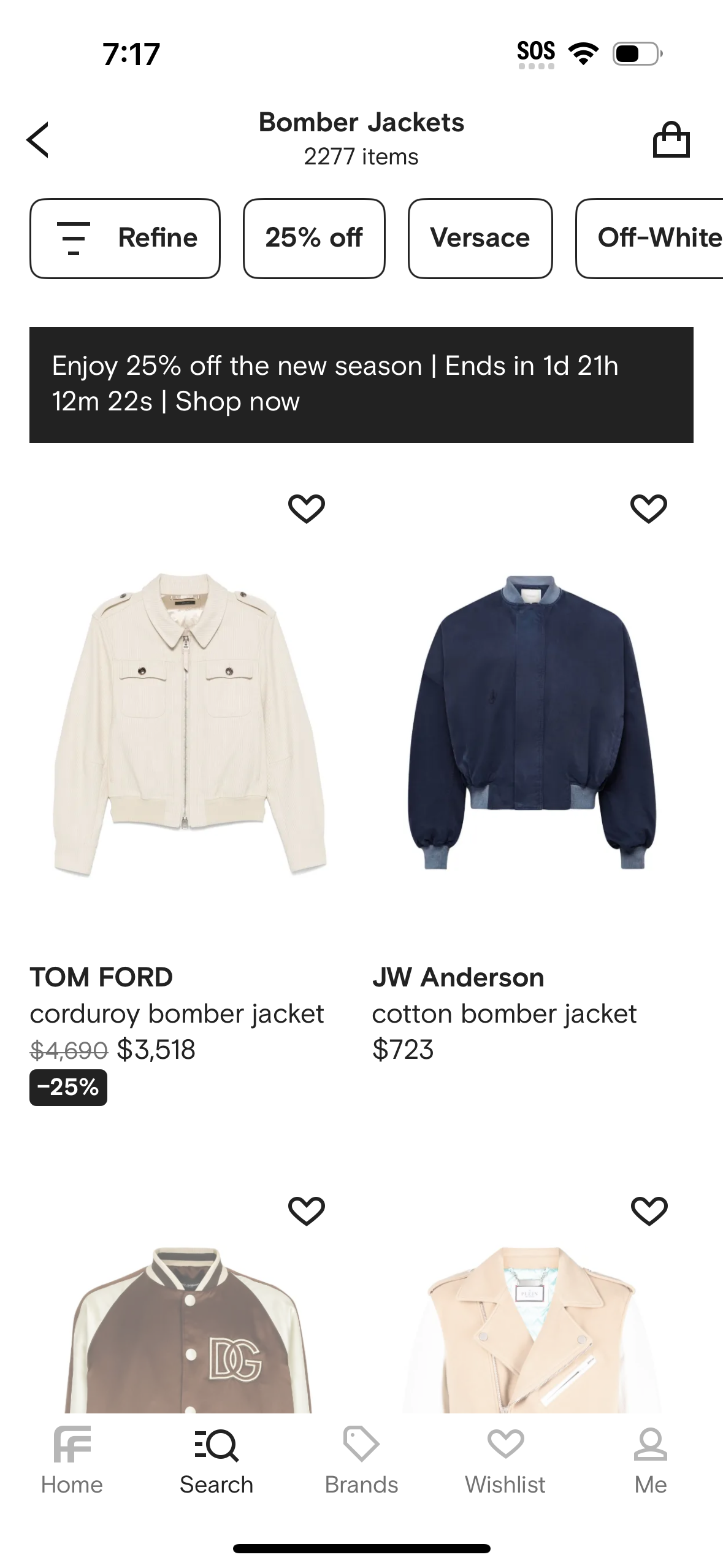 farfetch app screenshot 523