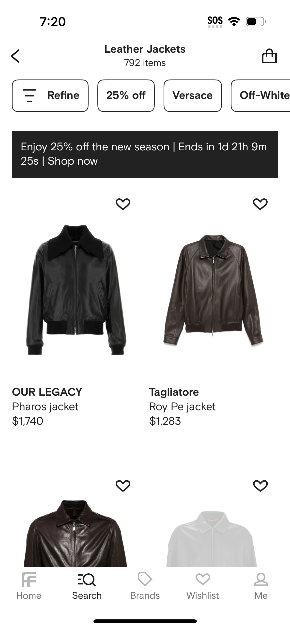 farfetch app screenshot 514