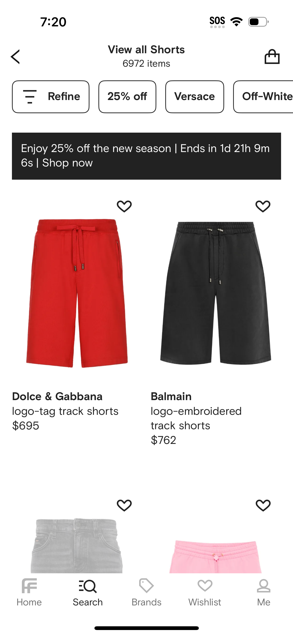 farfetch app screenshot 510