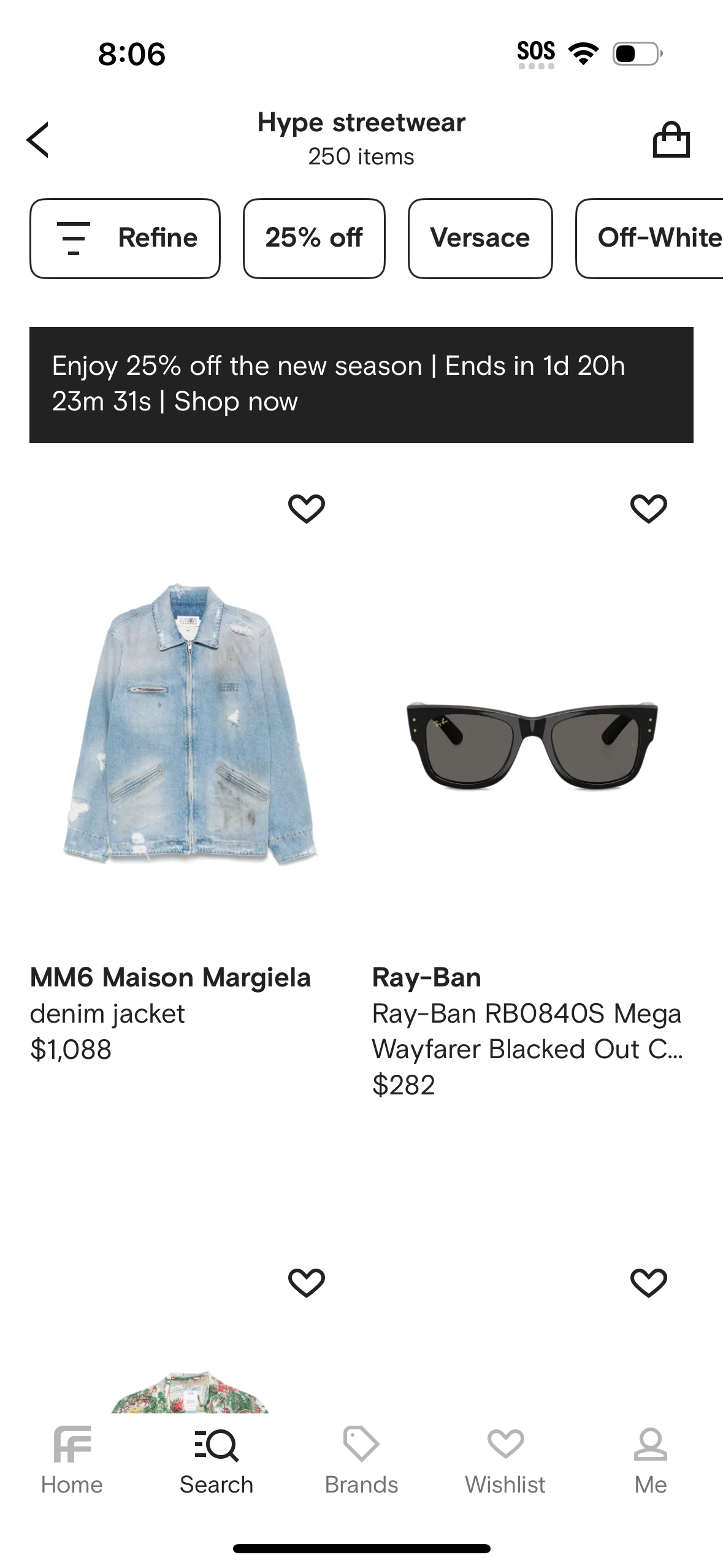 farfetch app screenshot 468