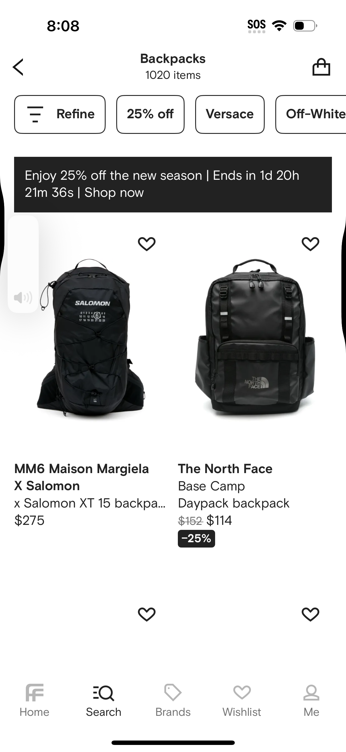 farfetch app screenshot 427