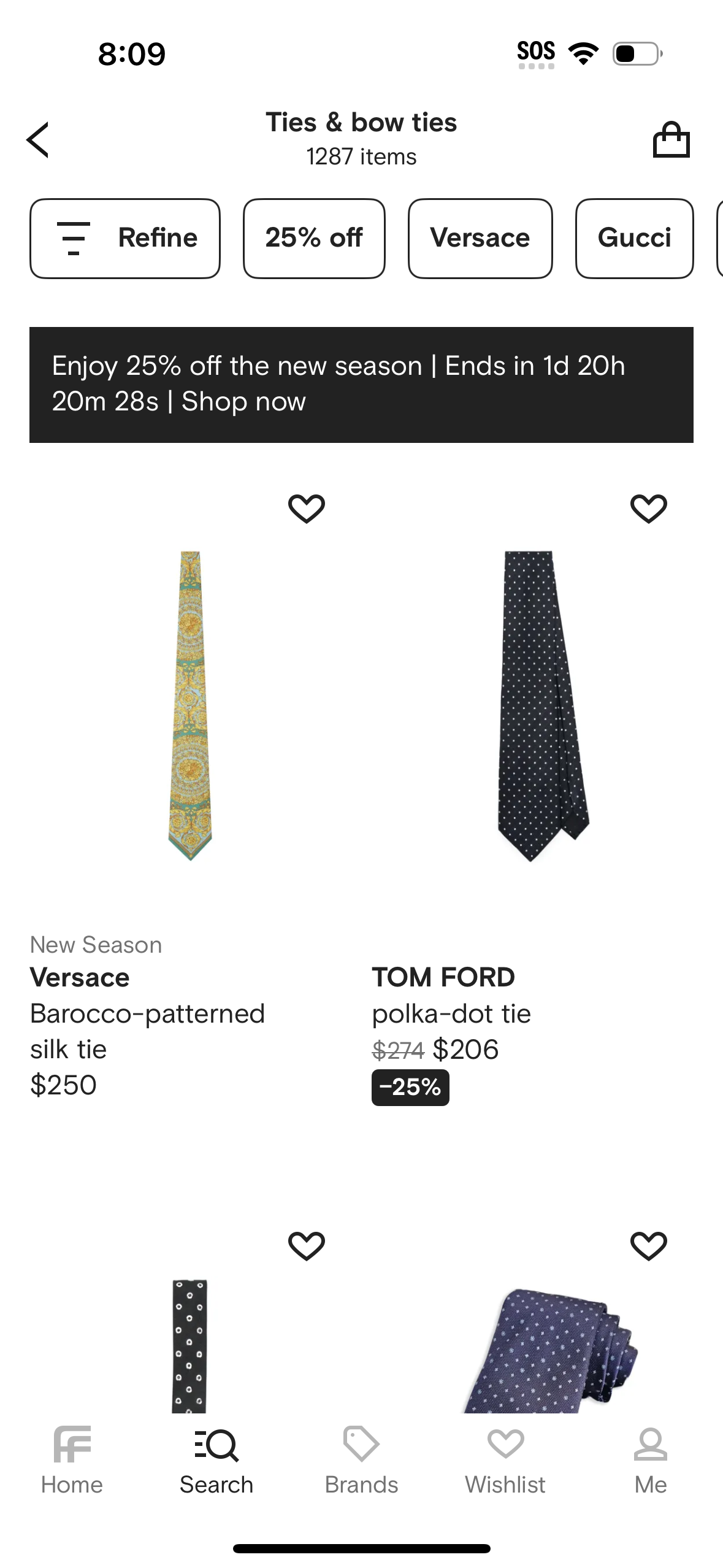 farfetch app screenshot 406