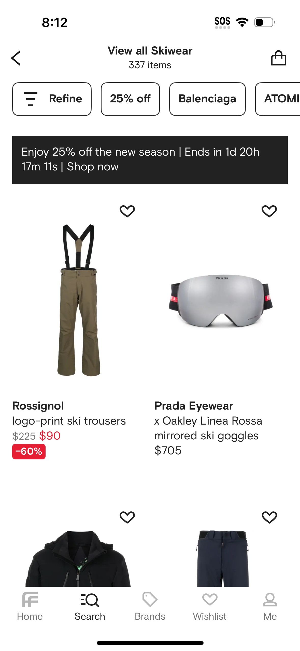 farfetch app screenshot 336