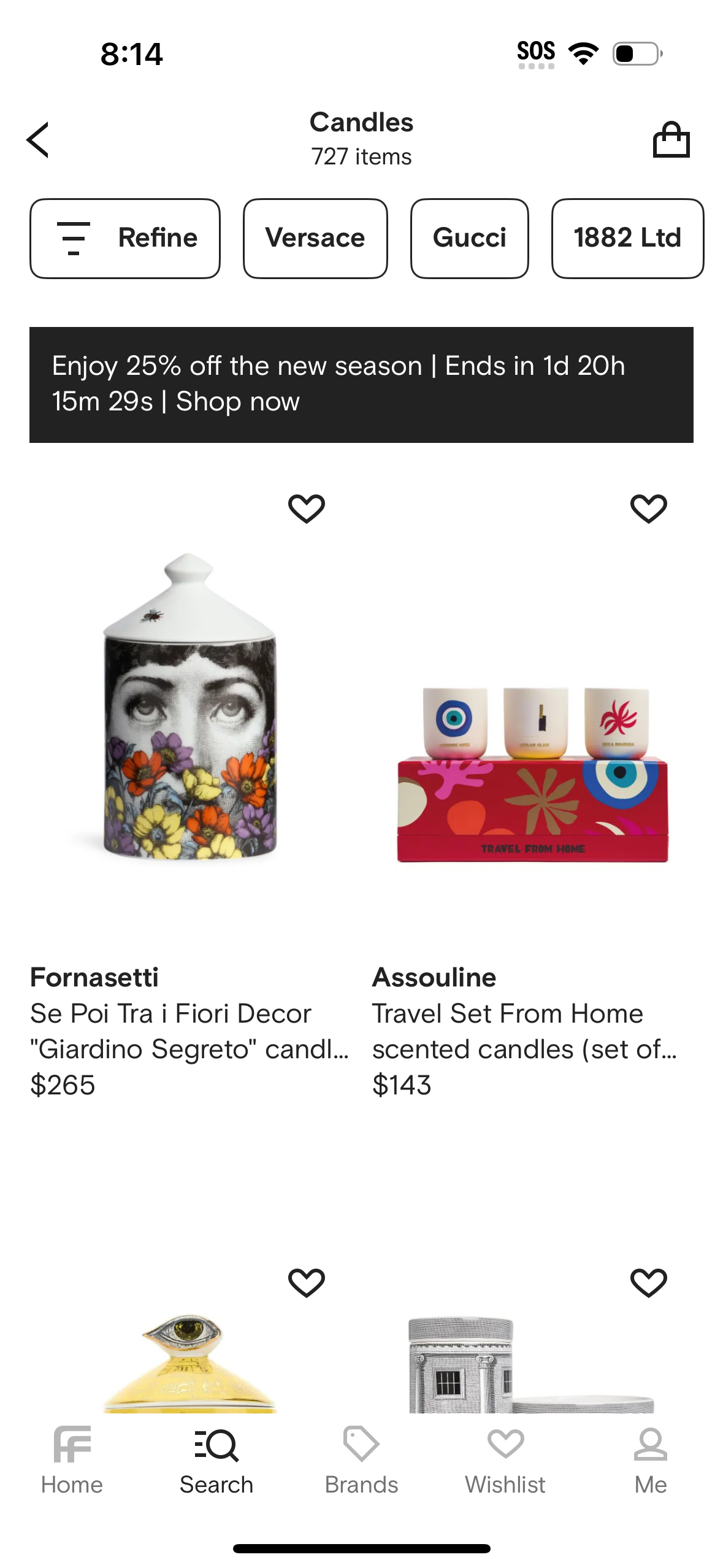 farfetch app screenshot 303