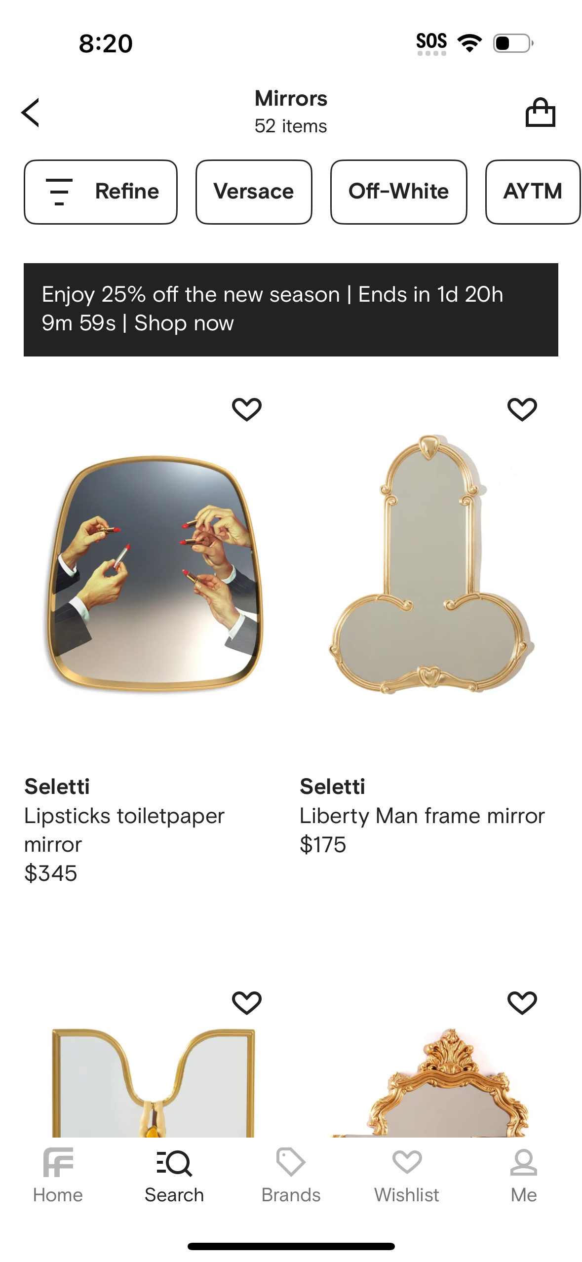 farfetch app screenshot 268