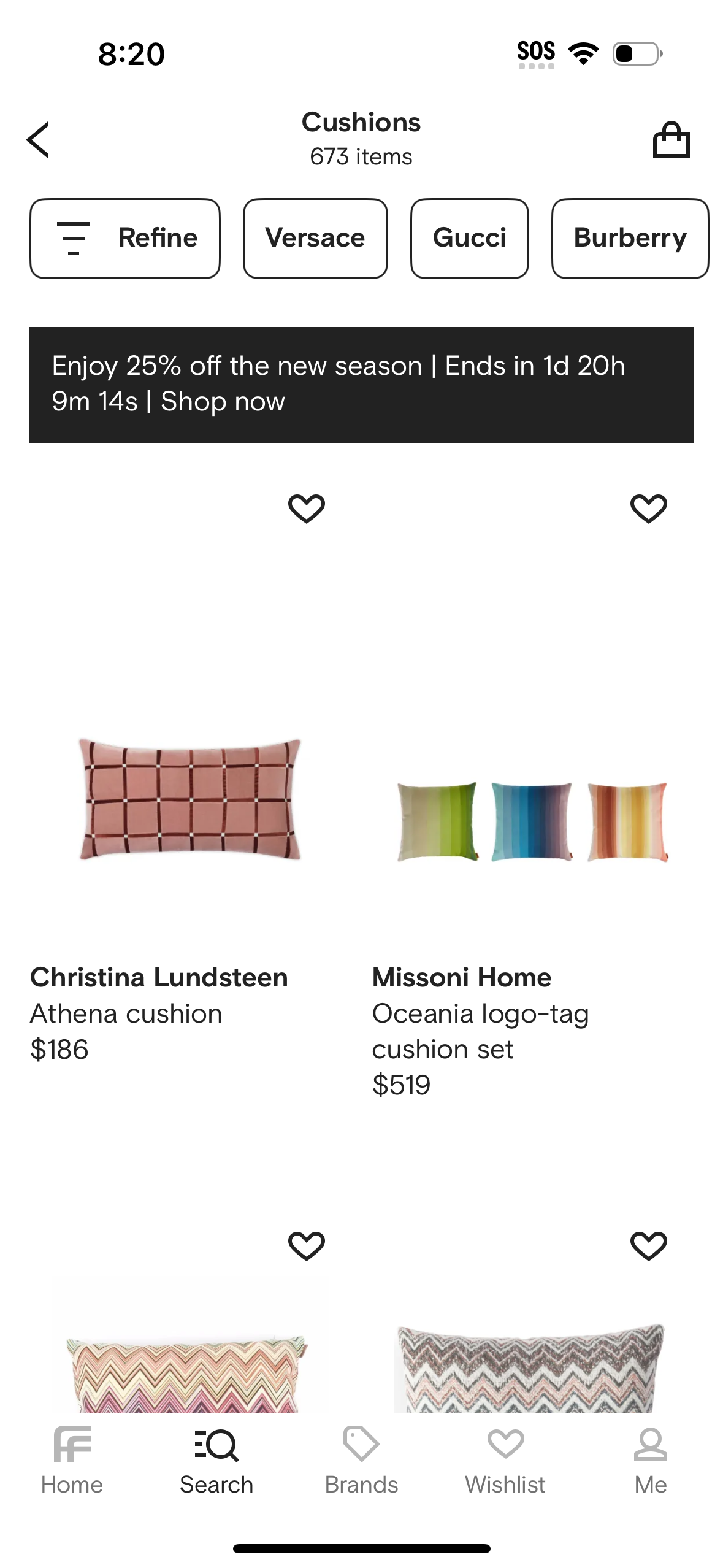 farfetch app screenshot 257