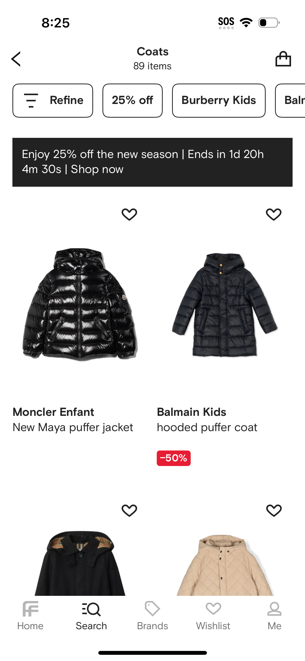 farfetch app screenshot 168