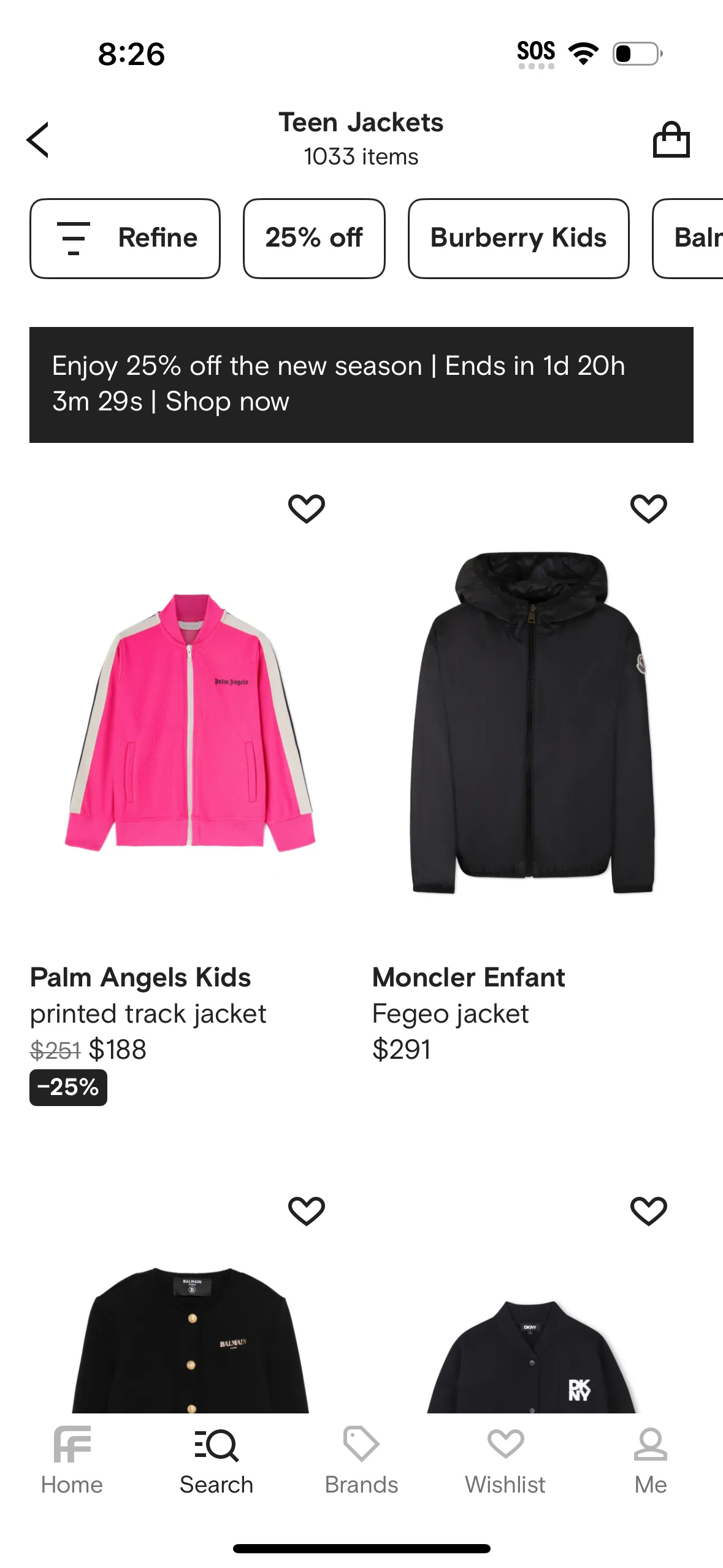 farfetch app screenshot 144