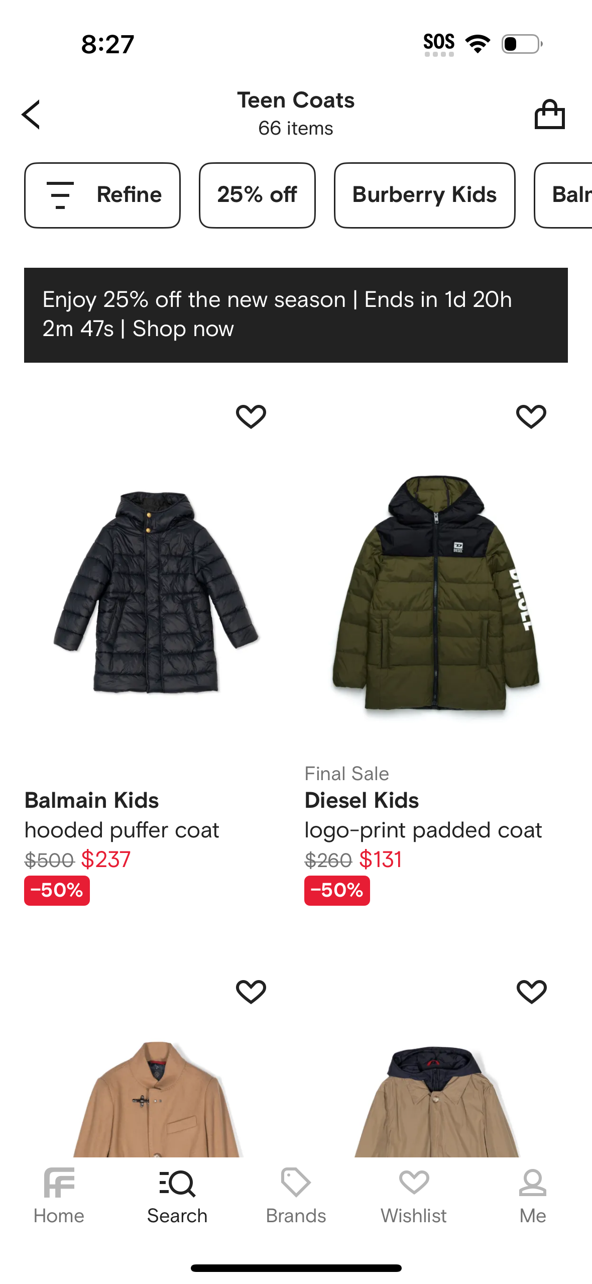 farfetch app screenshot 131