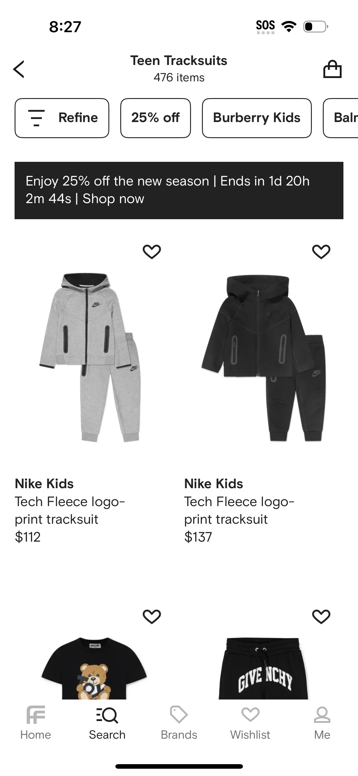 farfetch app screenshot 127