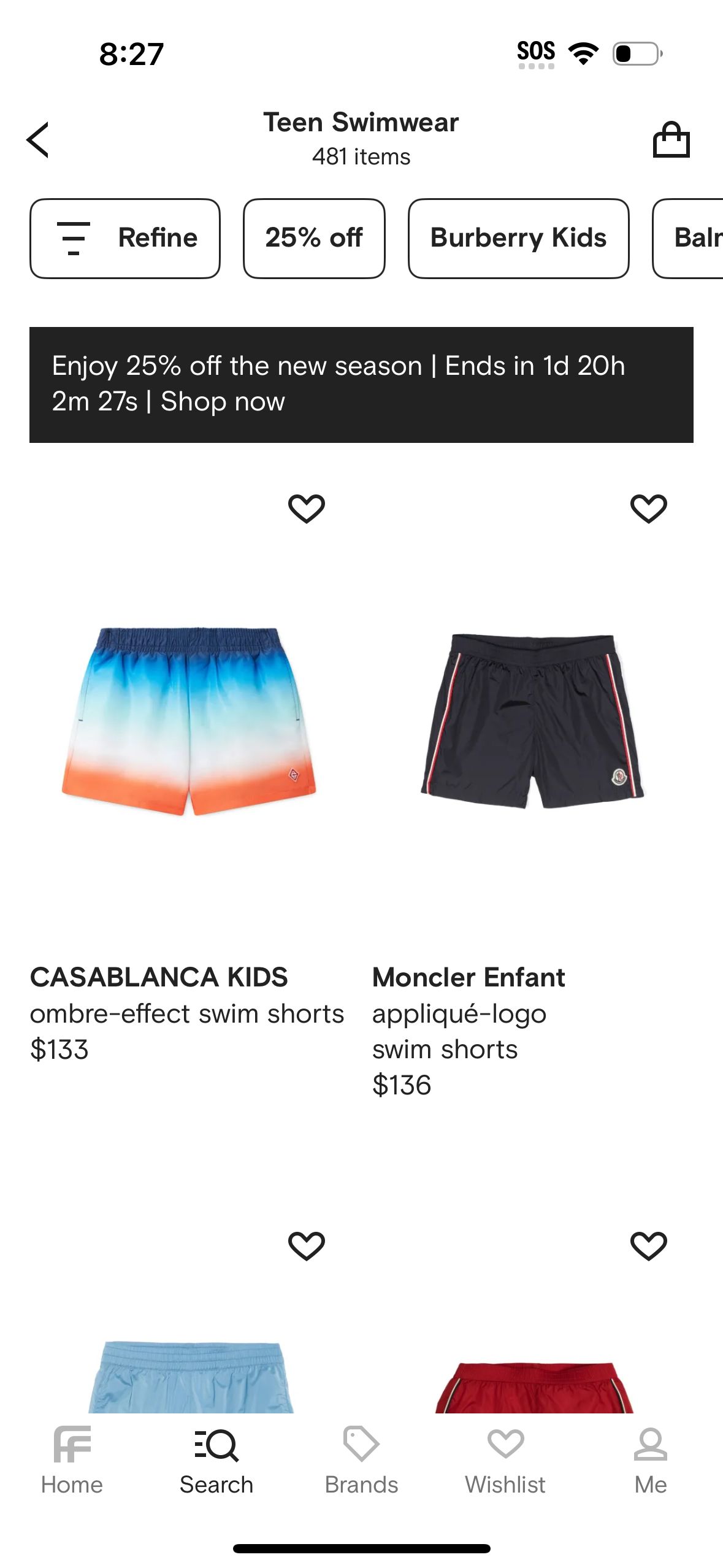 farfetch app screenshot 119