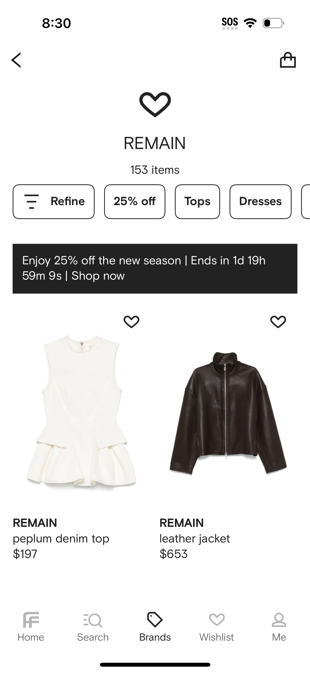 farfetch app screenshot 73