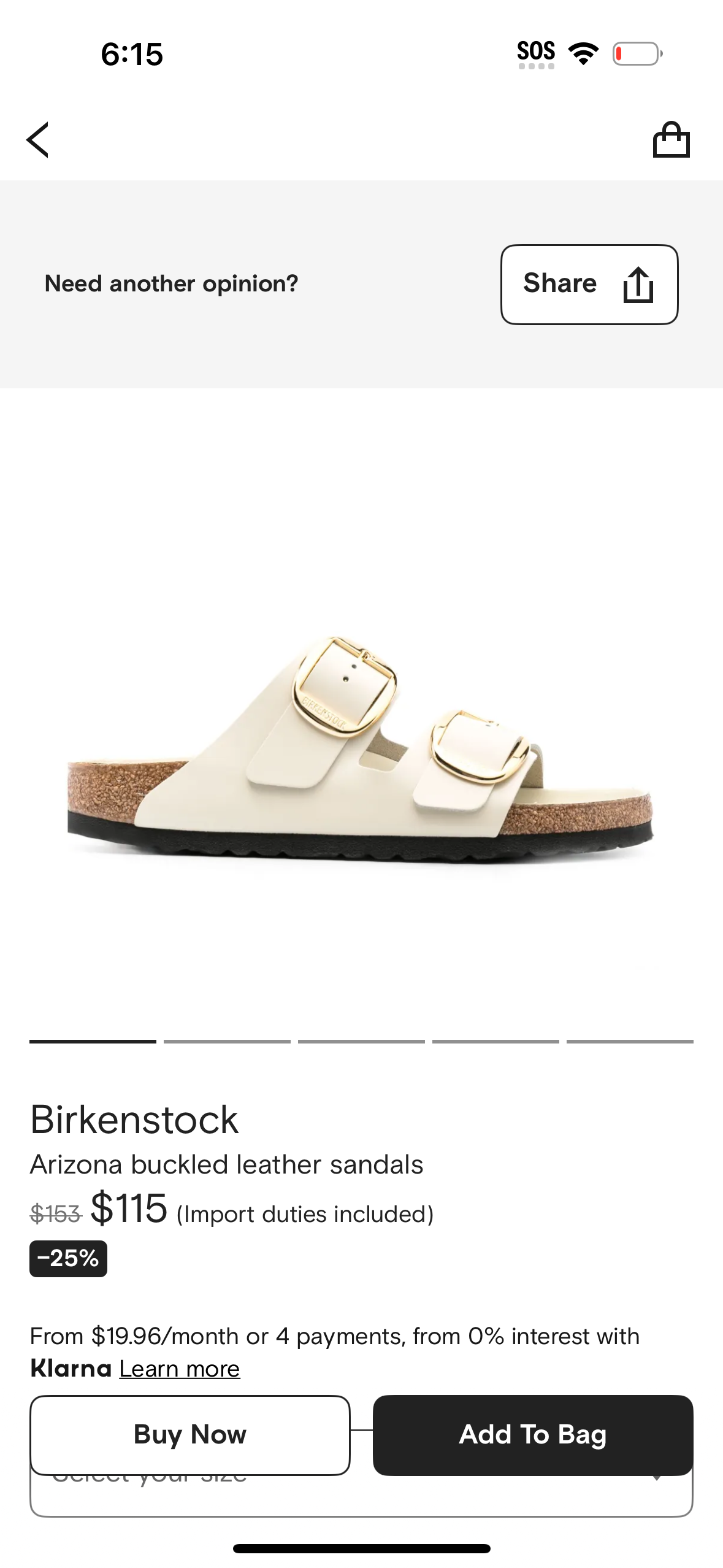 farfetch app screenshot 29