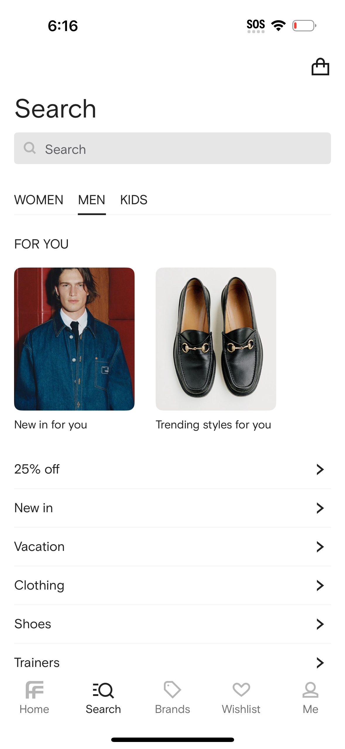 farfetch app screenshot 22