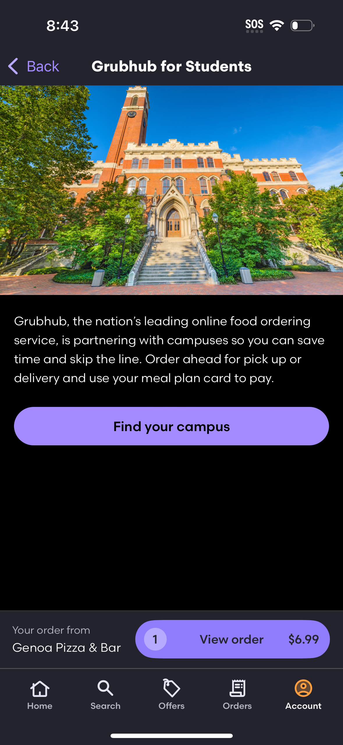 grubhub app screenshot 46