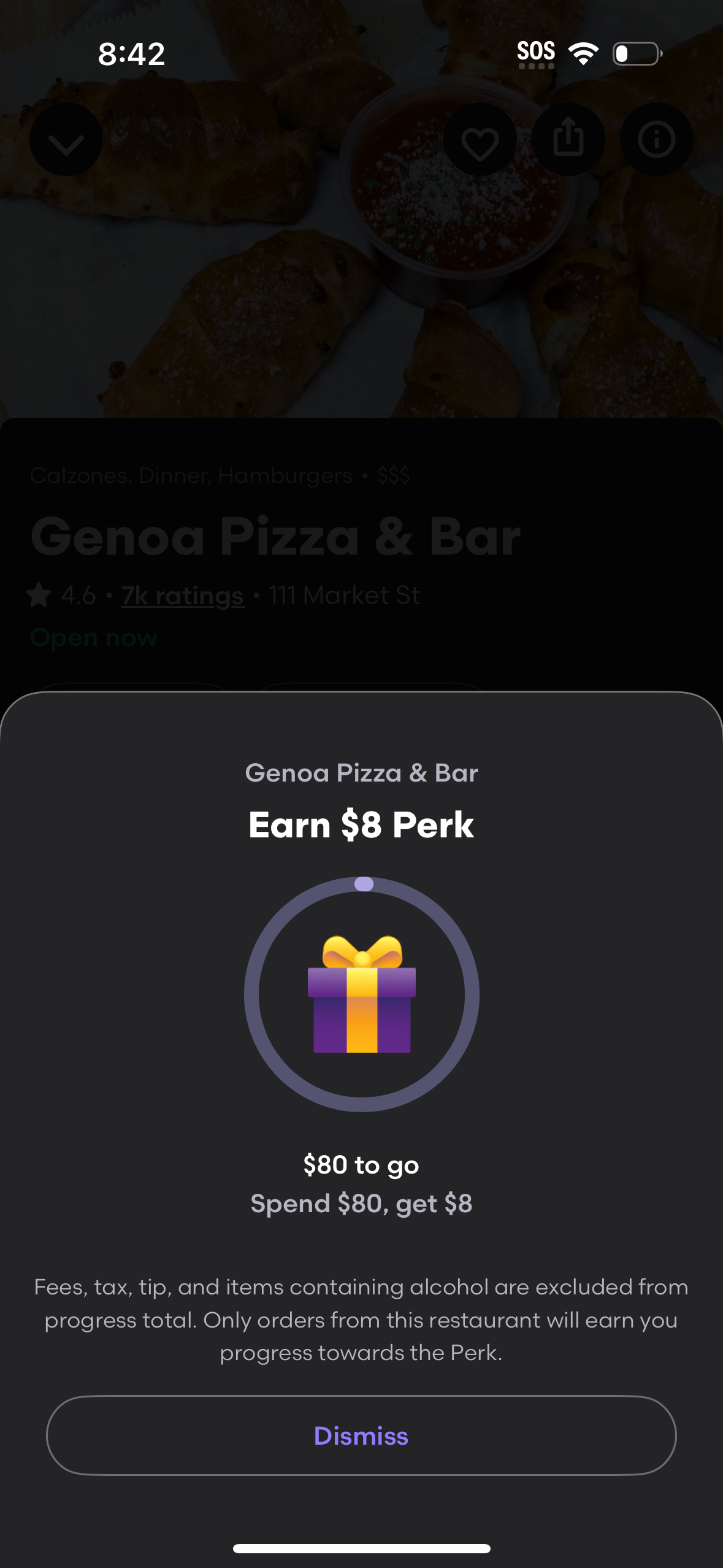 grubhub app screenshot 18