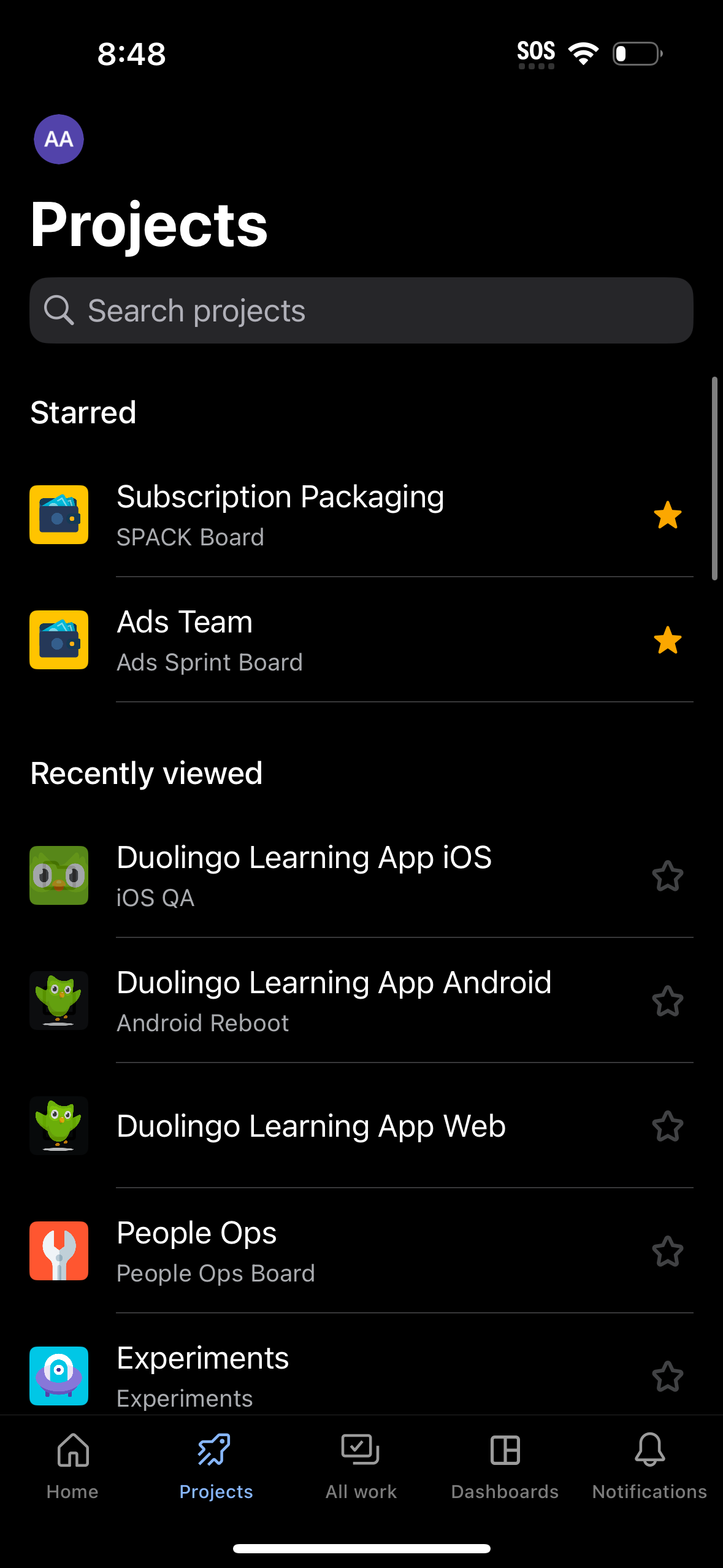 jira app screenshot 3