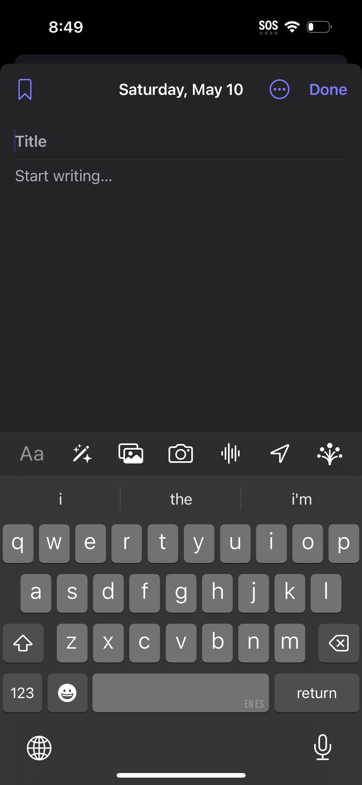 apple-journal app screenshot 34