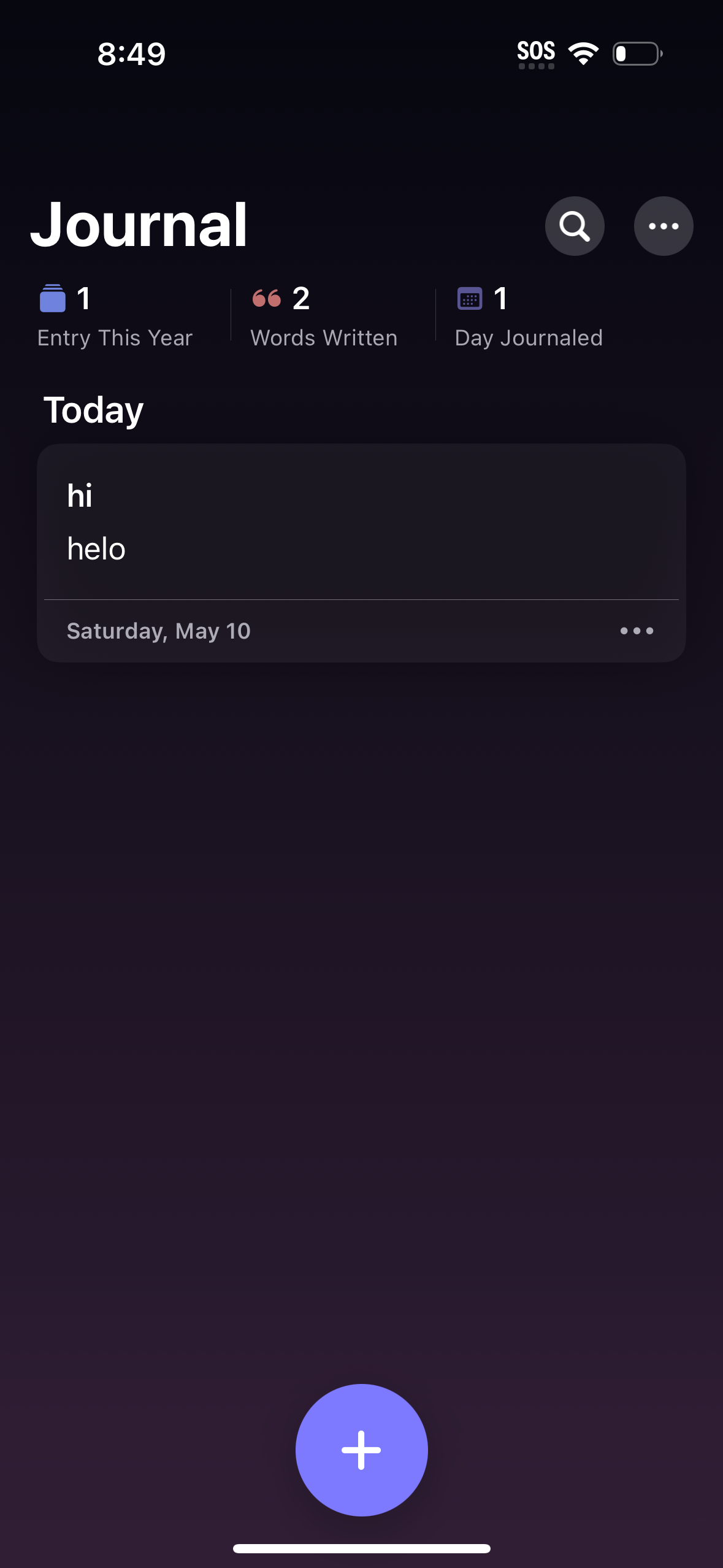 apple-journal app screenshot 29