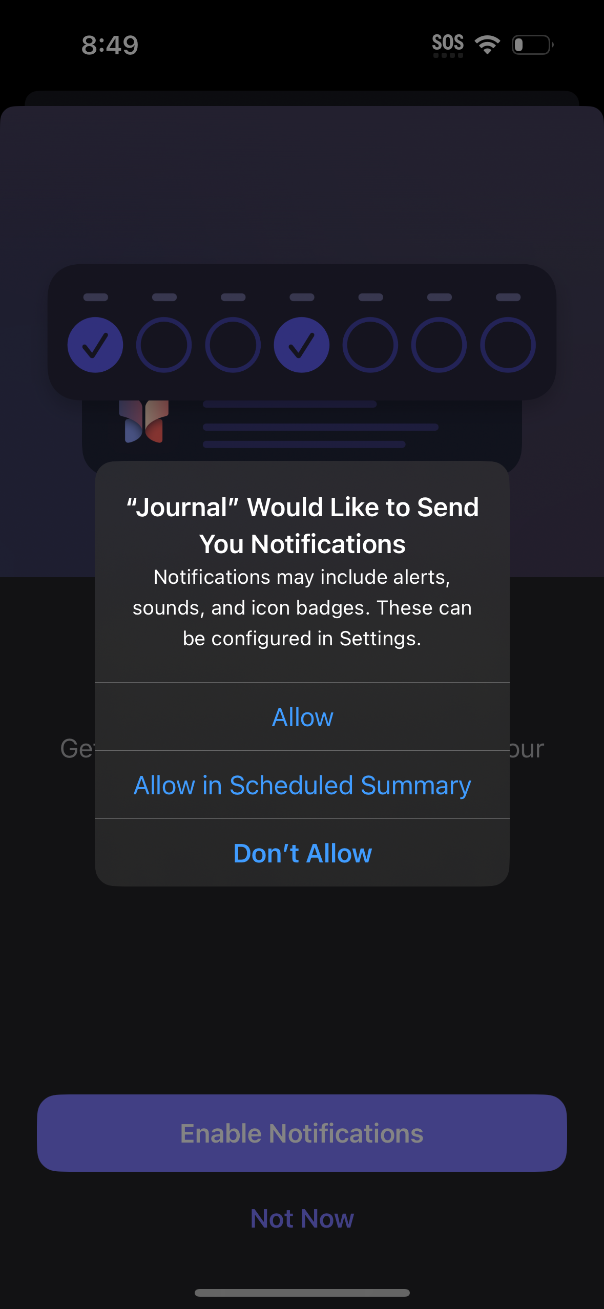 apple-journal app screenshot 38