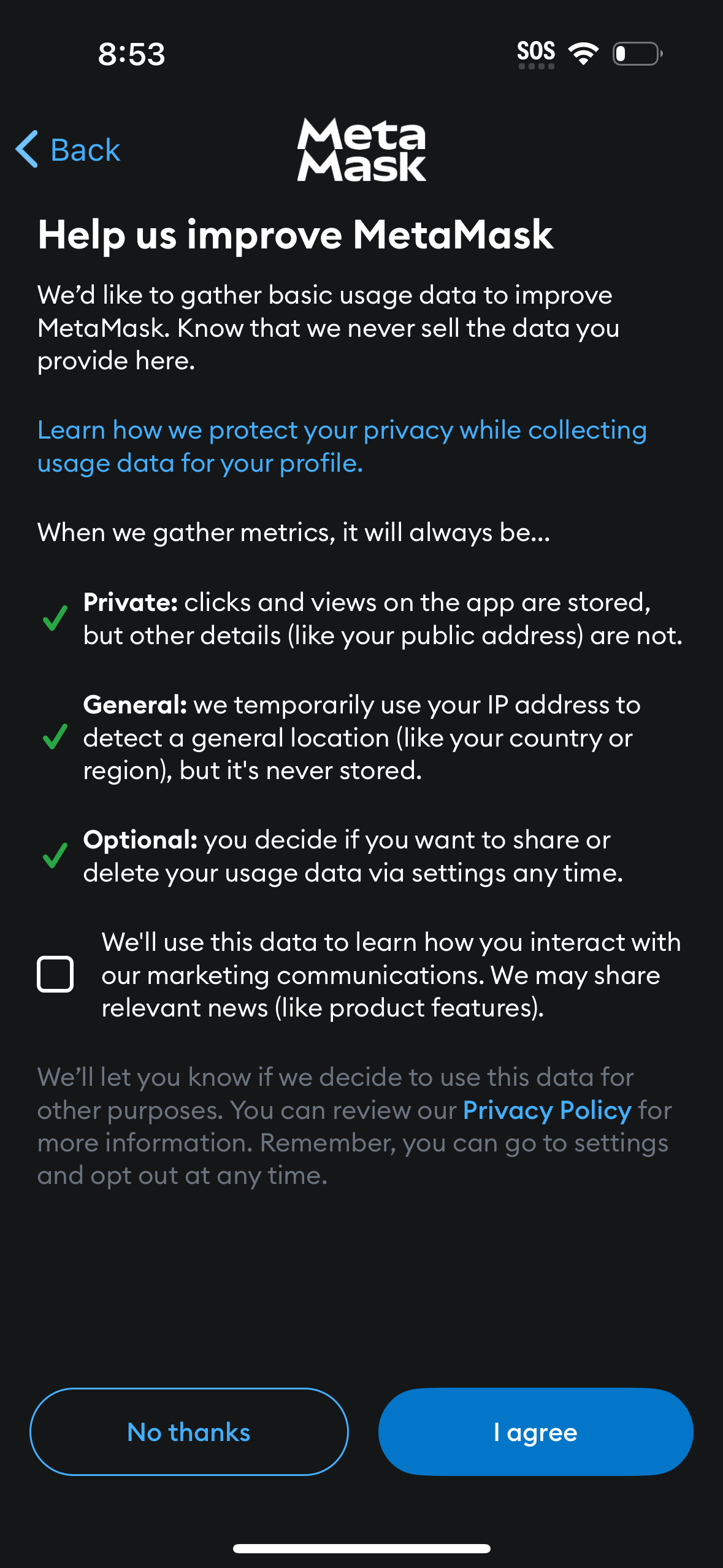 metamask app screenshot 16