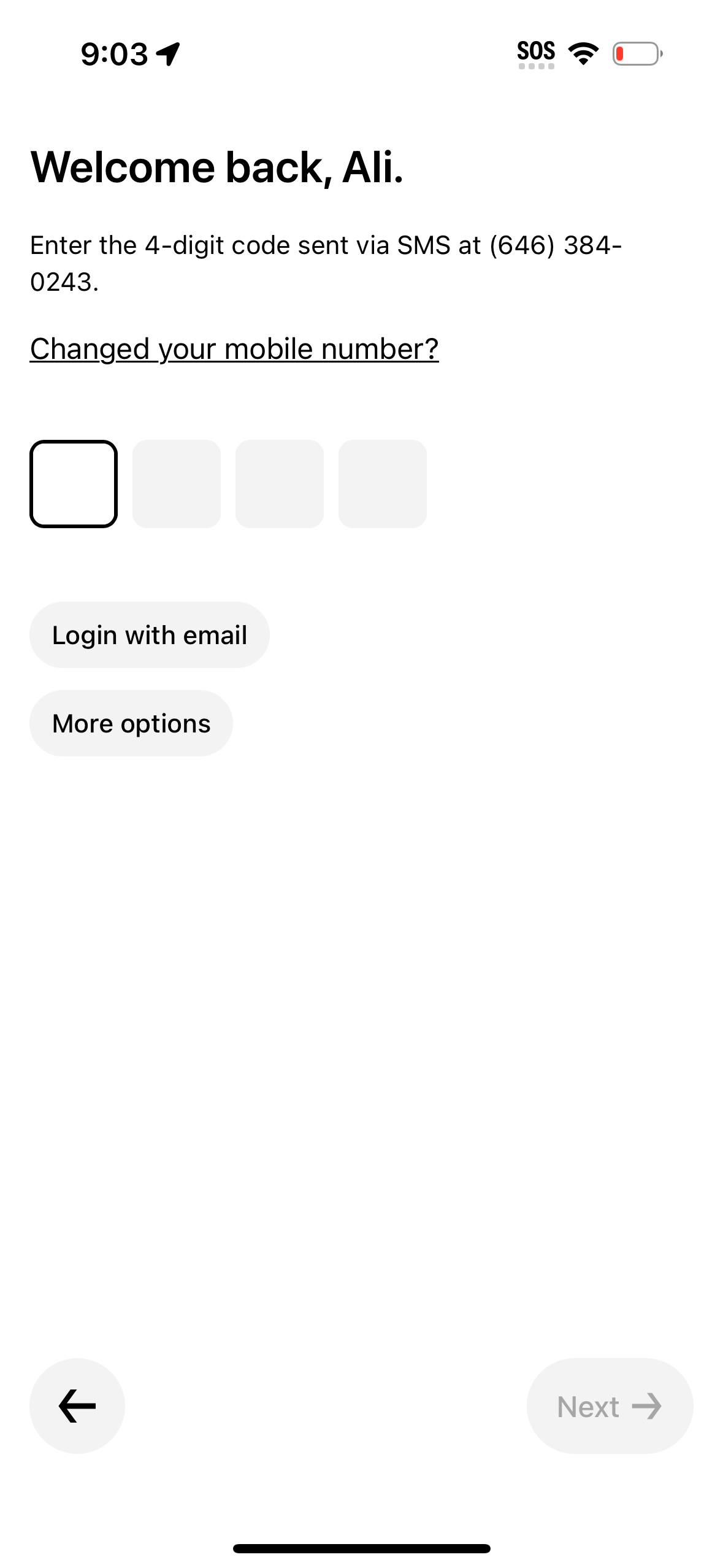 postmates app screenshot 7