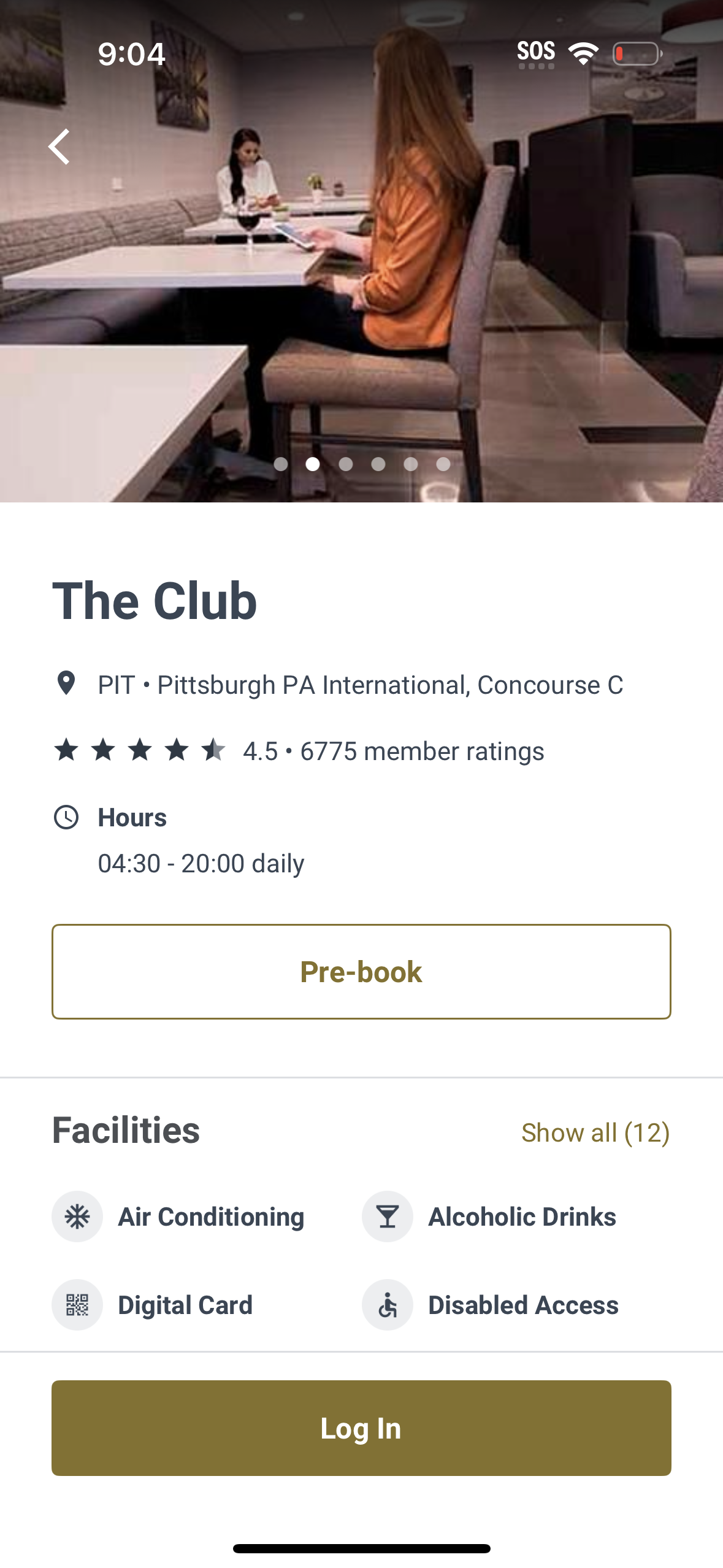 priority-pass app screenshot 8