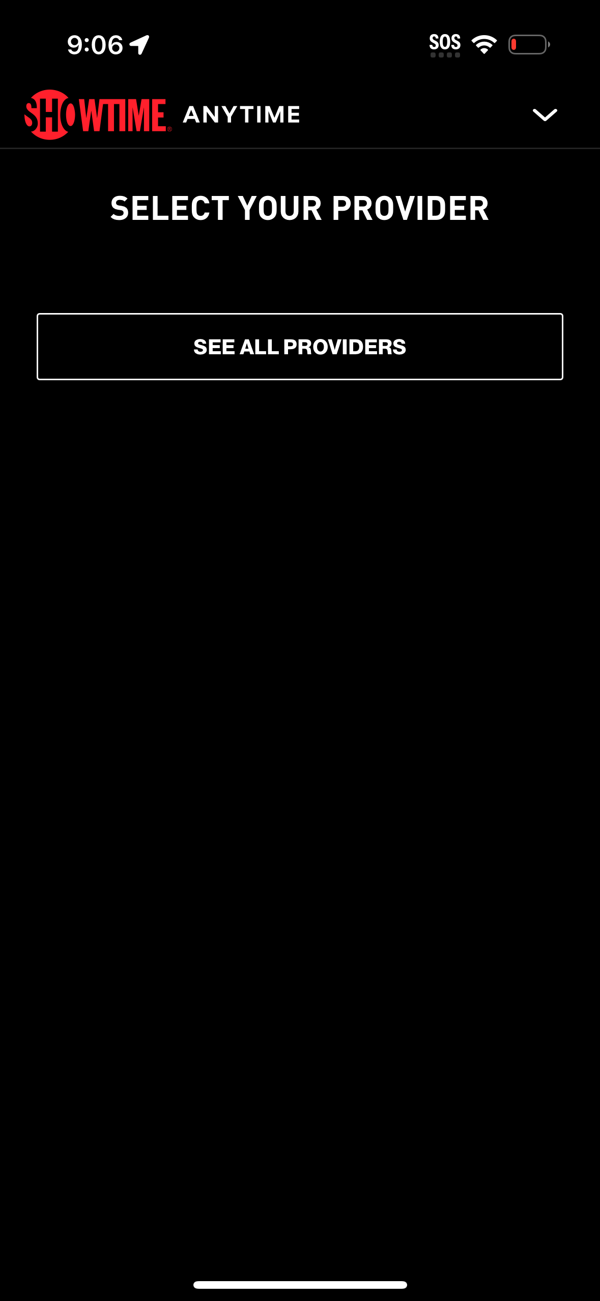 showtime app screenshot 1