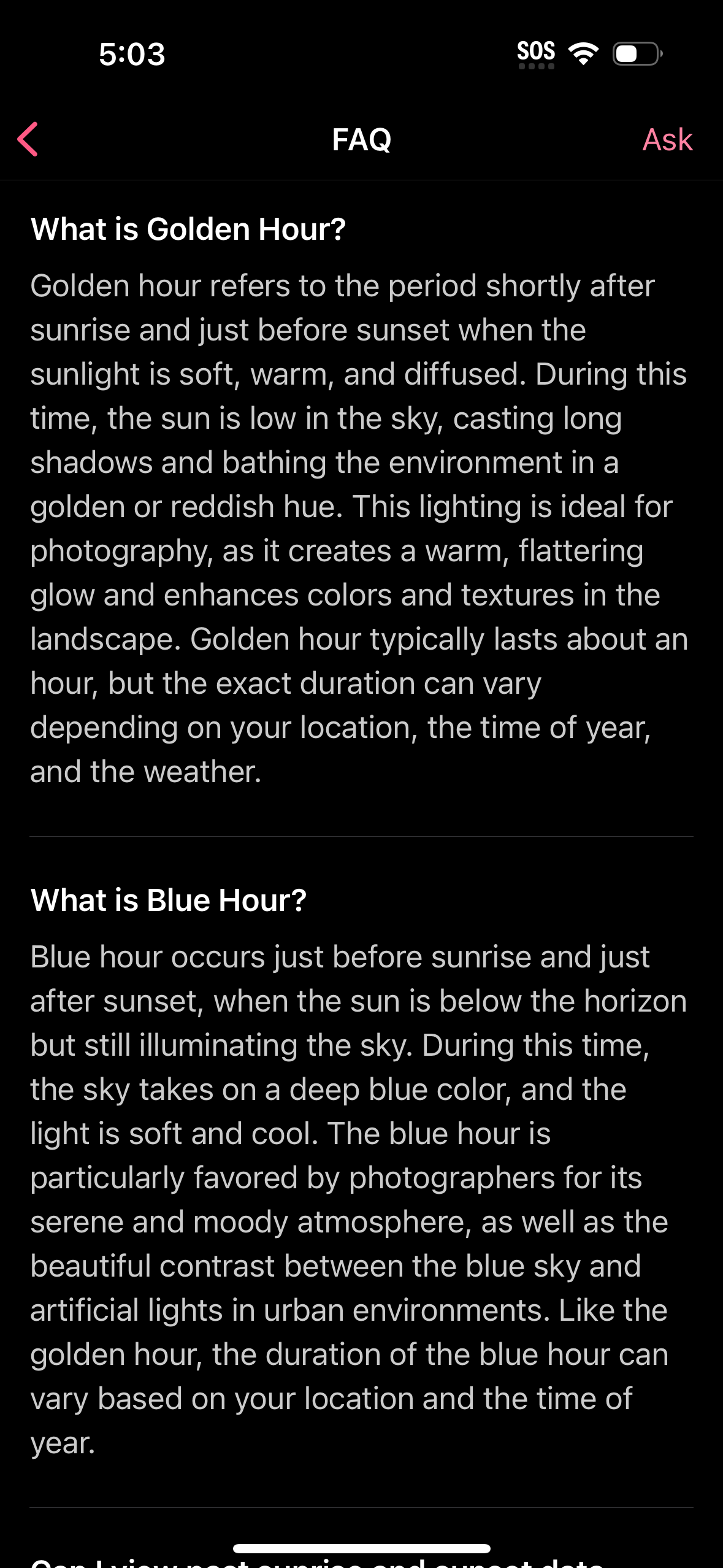 alpenglow app screenshot 7