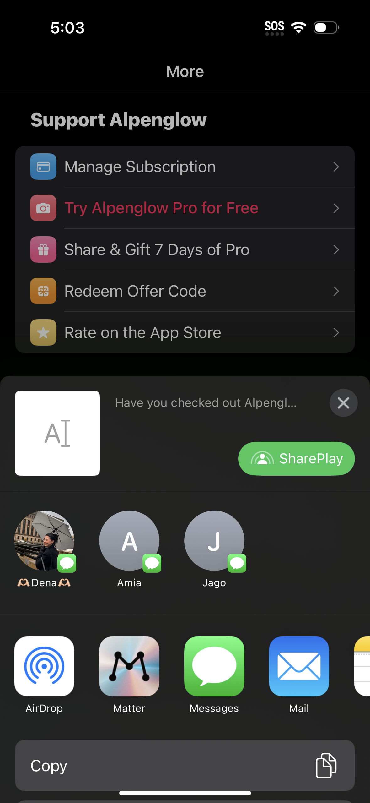 alpenglow app screenshot 11