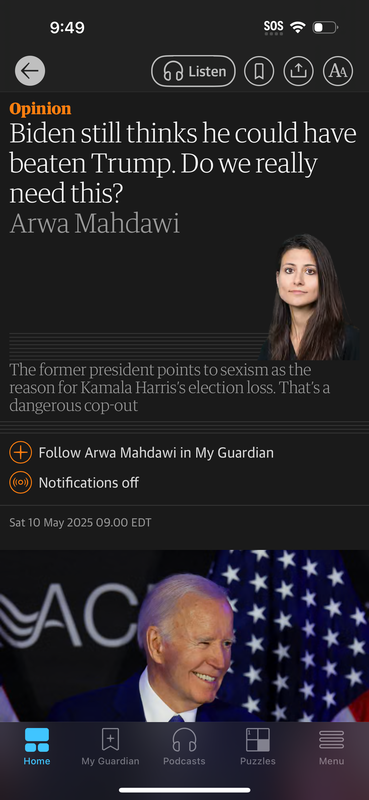 the-gaurdian app screenshot 9