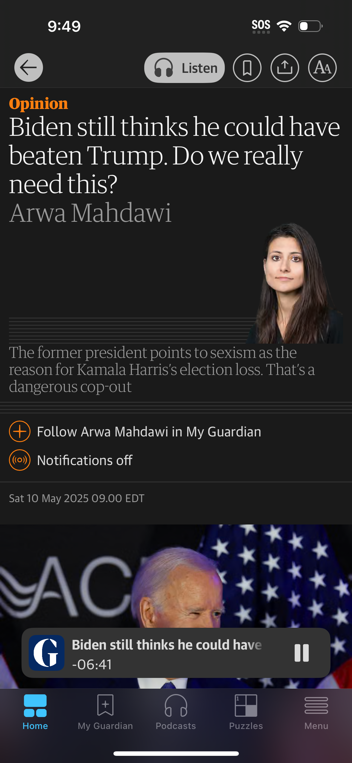 the-gaurdian app screenshot 8