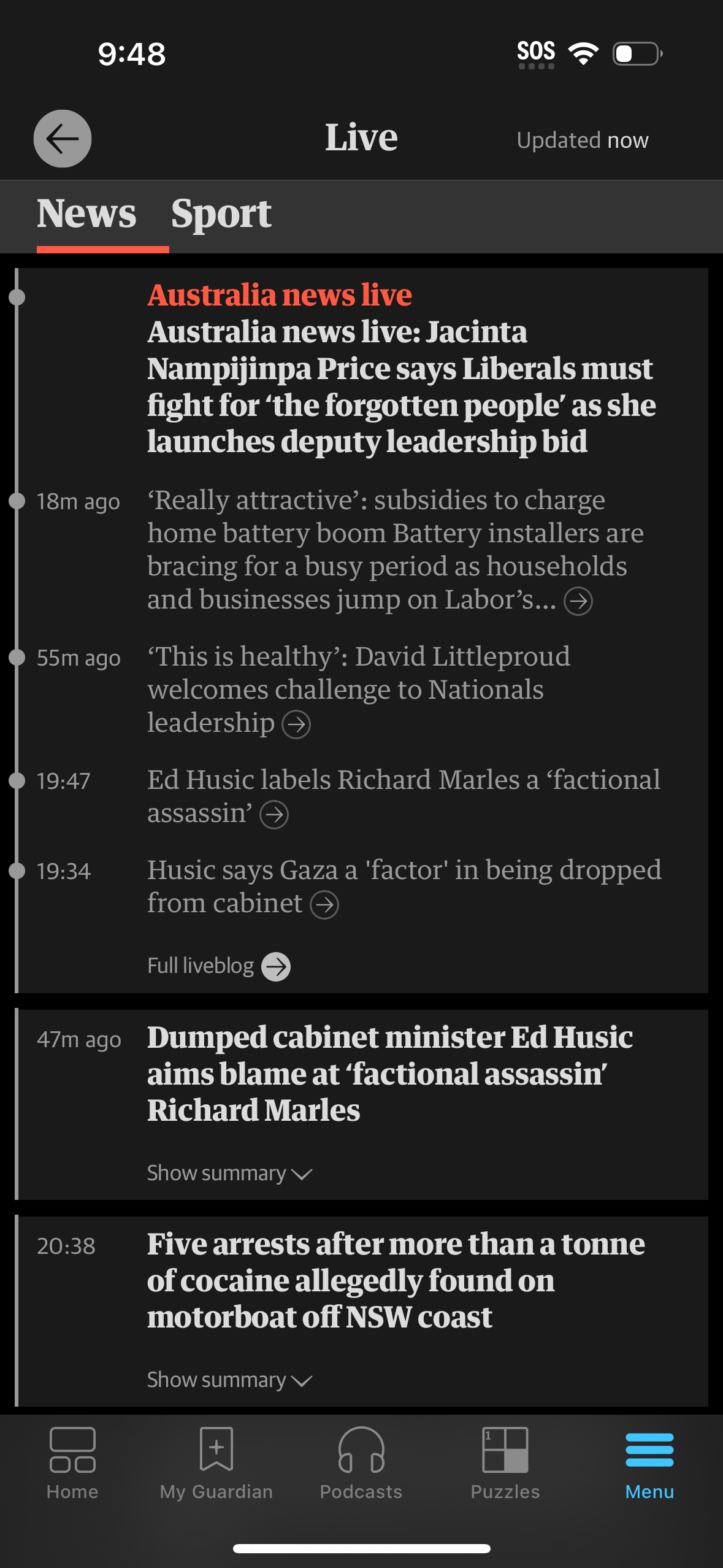 the-gaurdian app screenshot 23