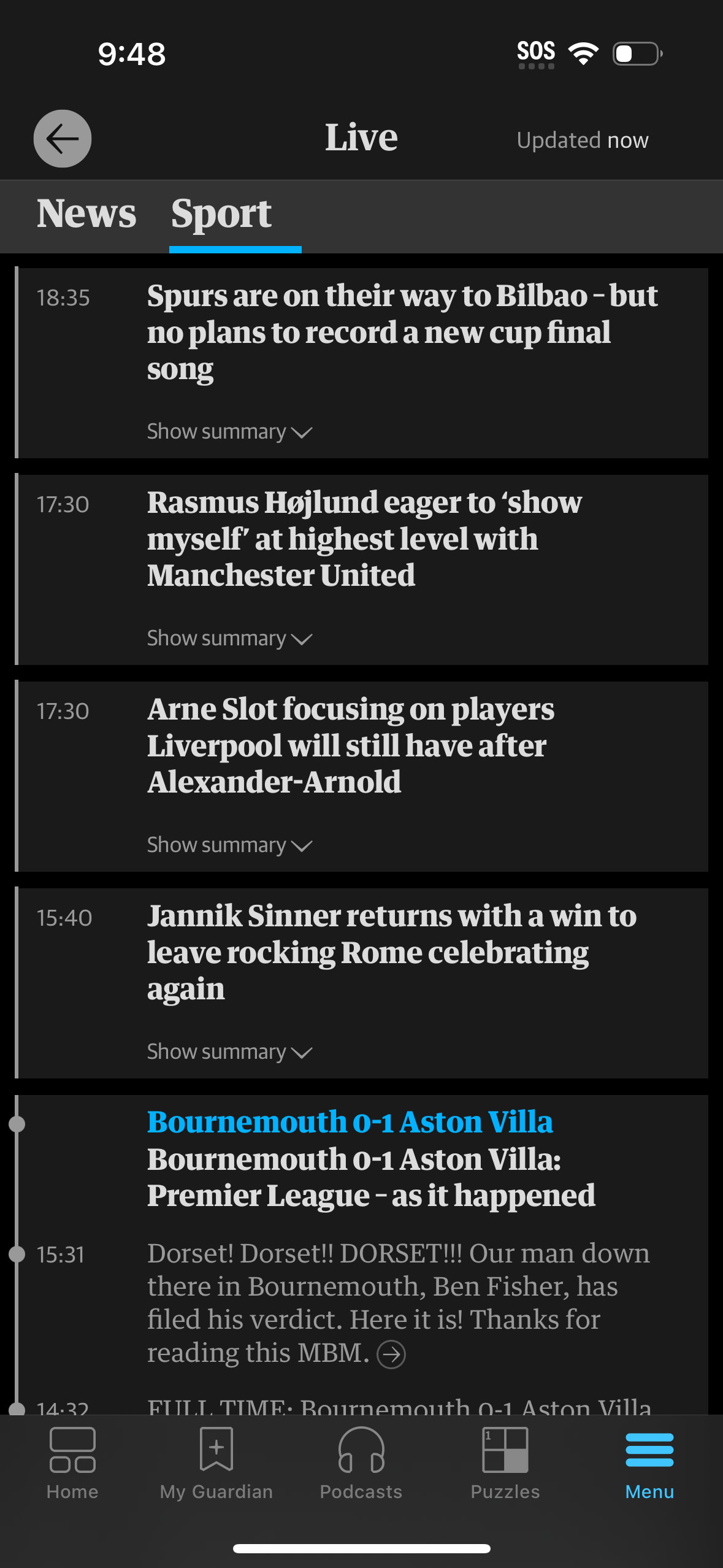 the-gaurdian app screenshot 21