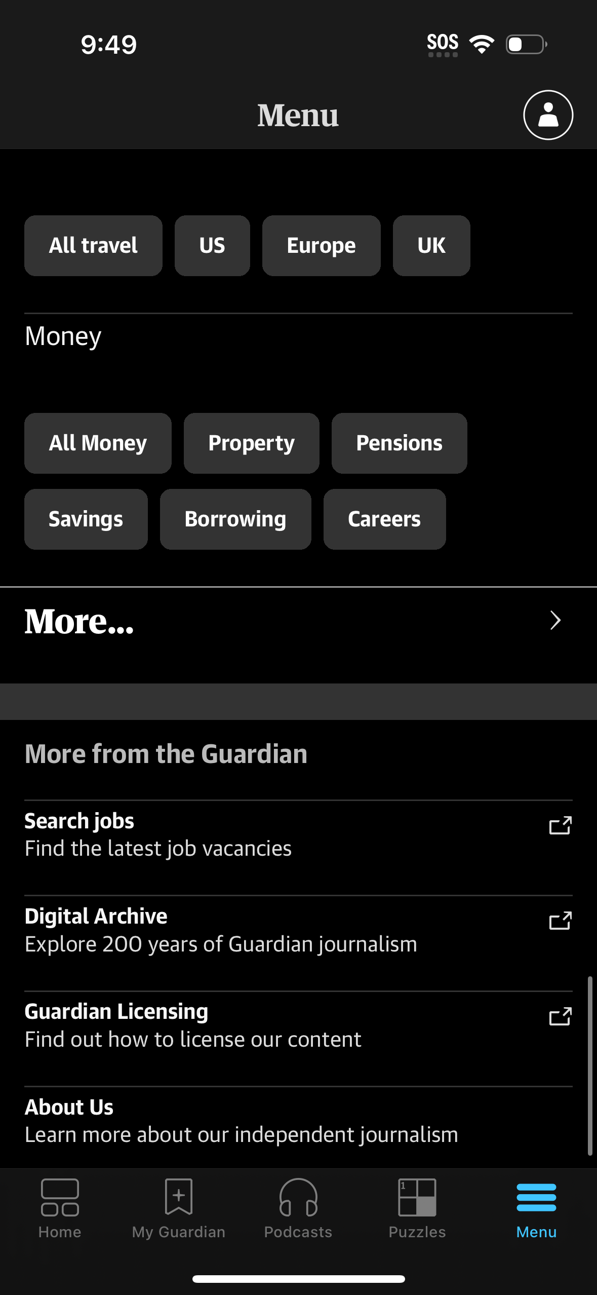 the-gaurdian app screenshot 11