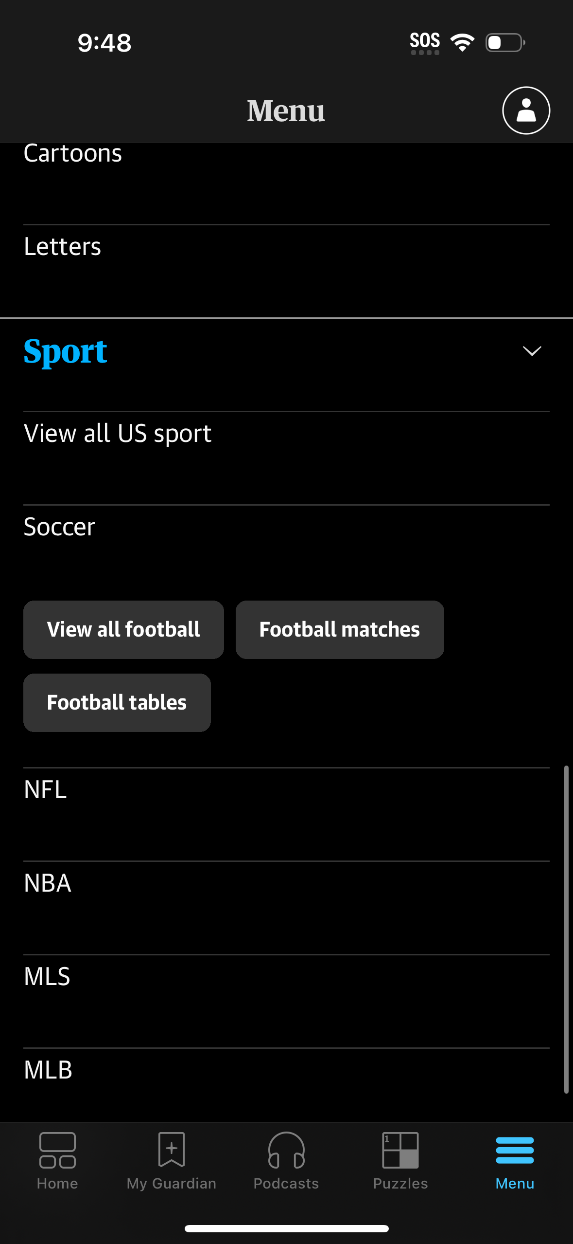 the-gaurdian app screenshot 16